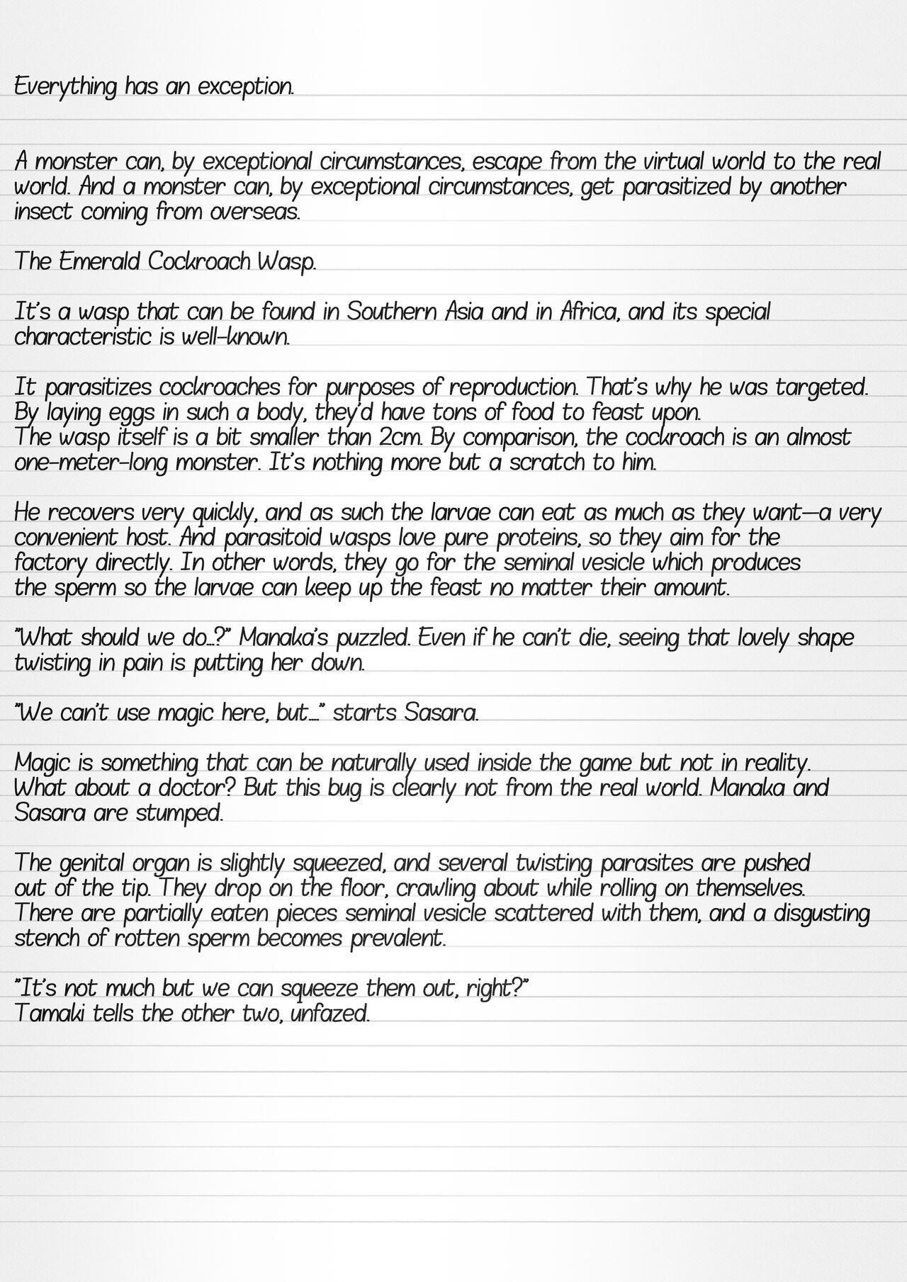 [Tiba-Santi (Misuke)] Misuke's Short Stories 8 - Parasitized Cockroach (ToHeart2 Dungeon Travelers) [English] numero di immagine  4