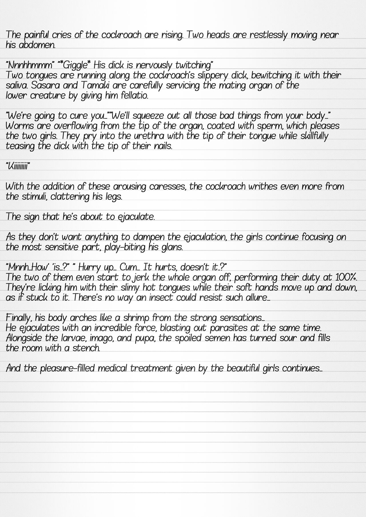 [Tiba-Santi (Misuke)] Misuke's Short Stories 8 - Parasitized Cockroach (ToHeart2 Dungeon Travelers) [English] numero di immagine  7