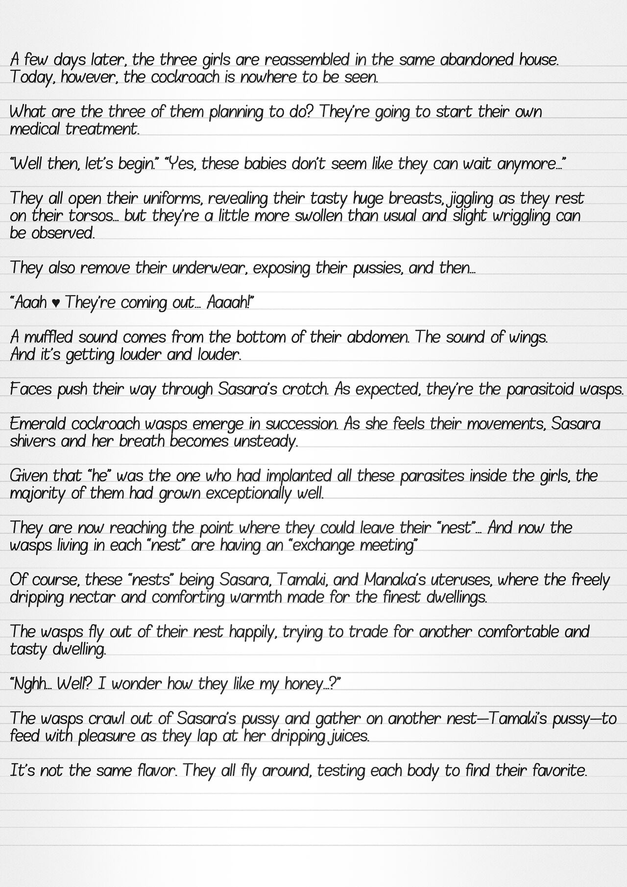 [Tiba-Santi (Misuke)] Misuke's Short Stories 8 - Parasitized Cockroach (ToHeart2 Dungeon Travelers) [English] numero di immagine  17