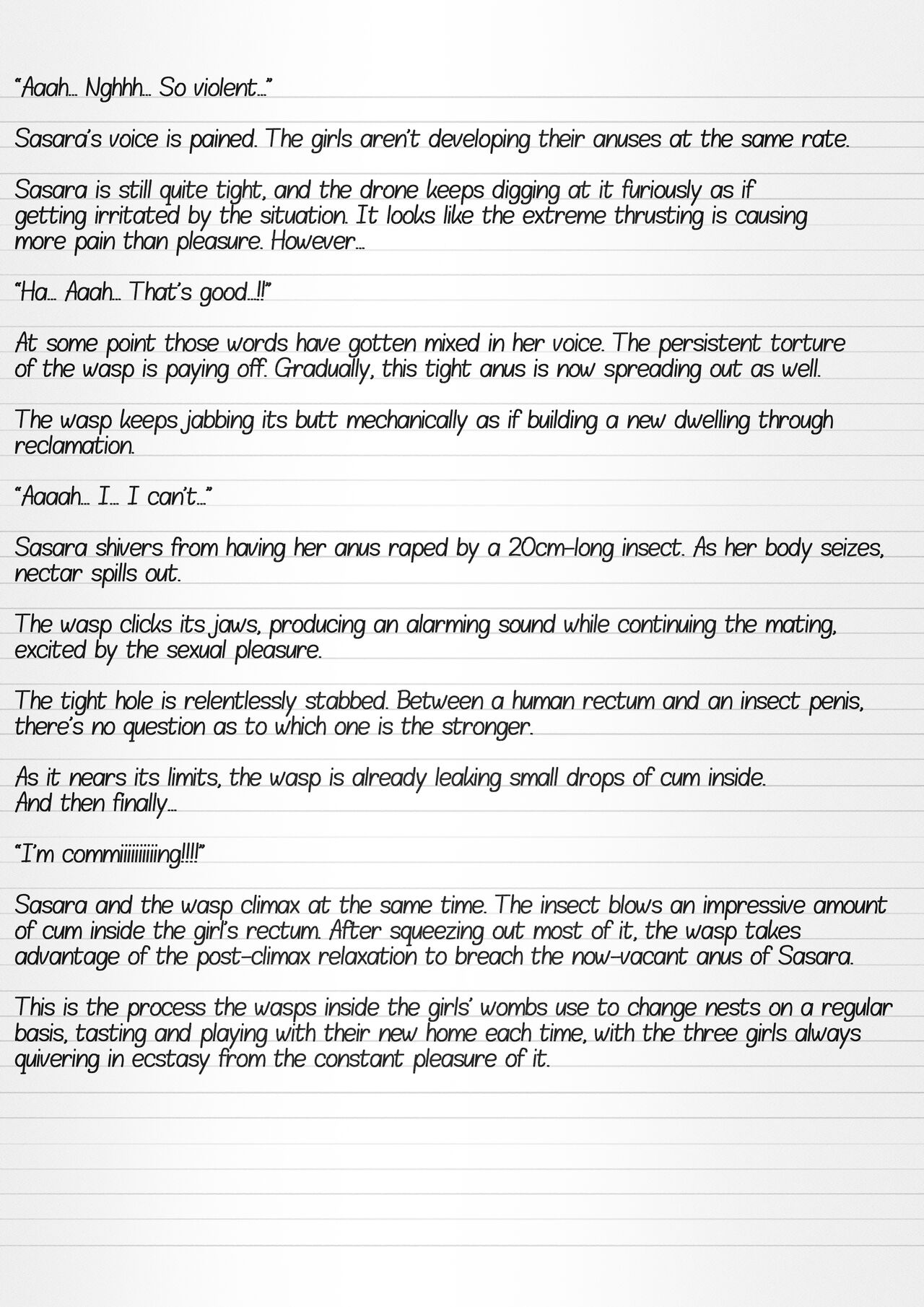 [Tiba-Santi (Misuke)] Misuke's Short Stories 8 - Parasitized Cockroach (ToHeart2 Dungeon Travelers) [English] numero di immagine  27