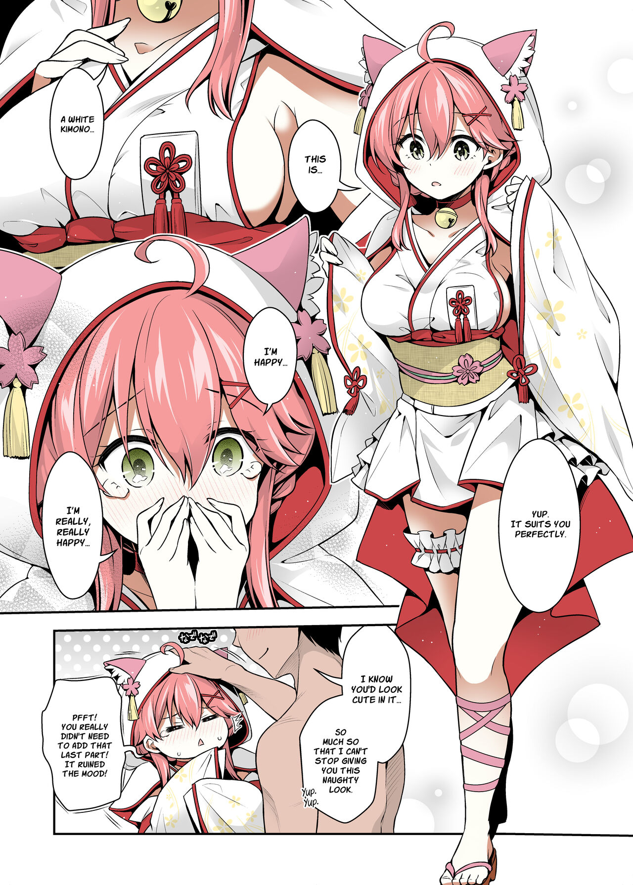 [Hachinoko P (hatigo)] Mikochi Saimin Ecchi Hon 3 ~Achuachu na Futari Hen~ (Sakura Miko) [English] [Project Valvrein] [Colorized] [Digital] 画像番号 24