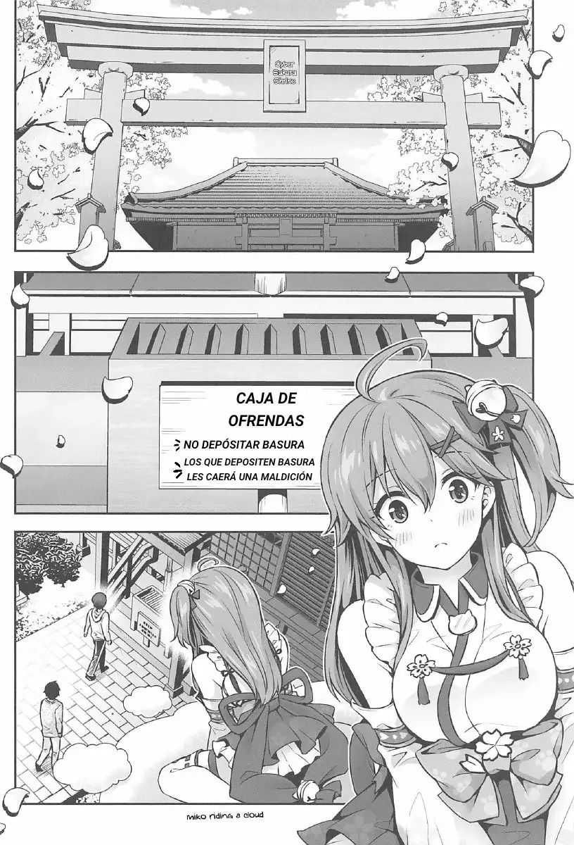 (C99) [Hachinoko P (hatigo)] Mikochi Saimin Ecchi Hon ~Youji Taikou Hen~ (Sakura Miko) [Spanish] [Yareco] numero di immagine  4