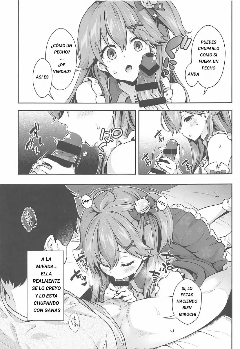 (C99) [Hachinoko P (hatigo)] Mikochi Saimin Ecchi Hon ~Youji Taikou Hen~ (Sakura Miko) [Spanish] [Yareco] numero di immagine  11