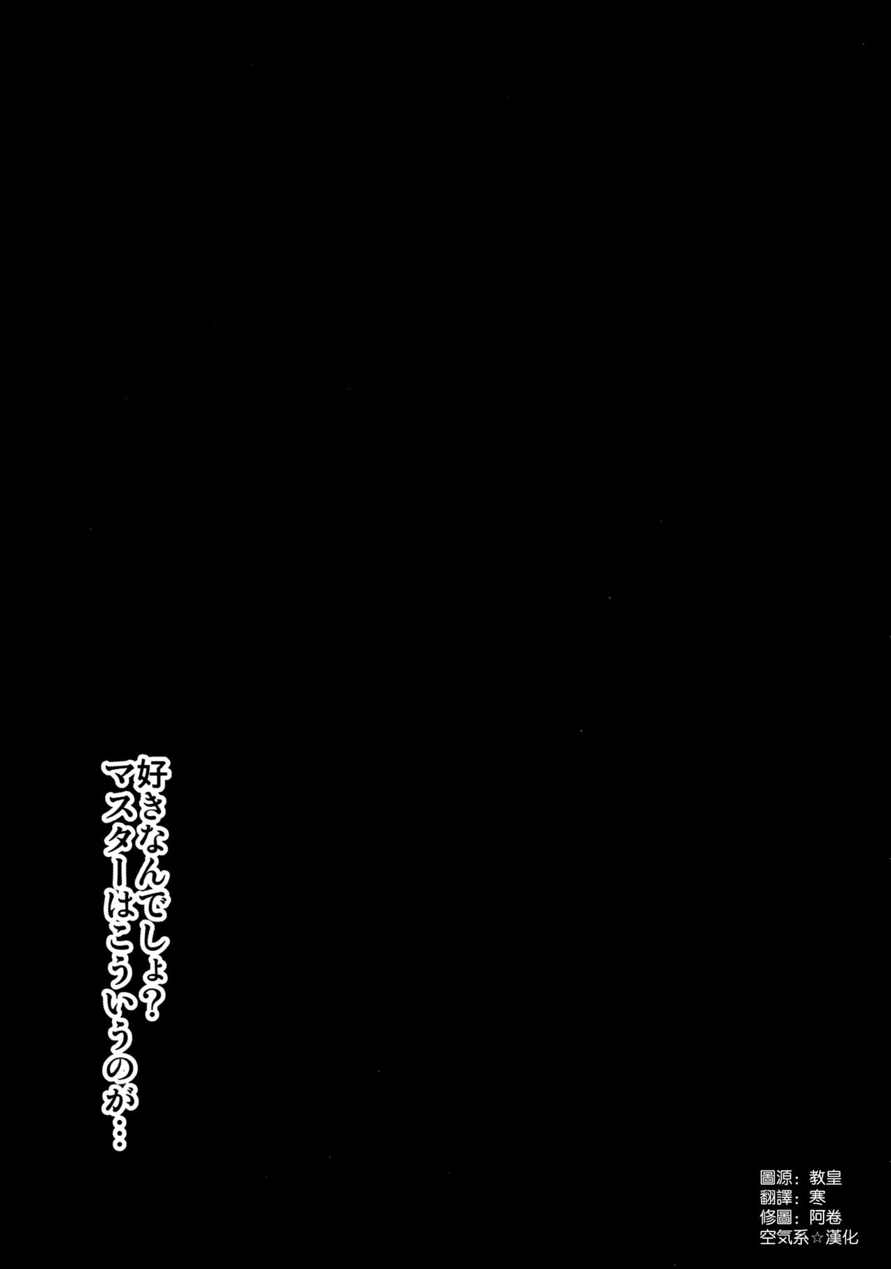 (C97) [Riku no Kotoutei (Shayo)] Suki Nandesho? Master wa, Kouiu no ga... (Fate/Grand Order) [Chinese] [空気系☆漢化] Bildnummer 27