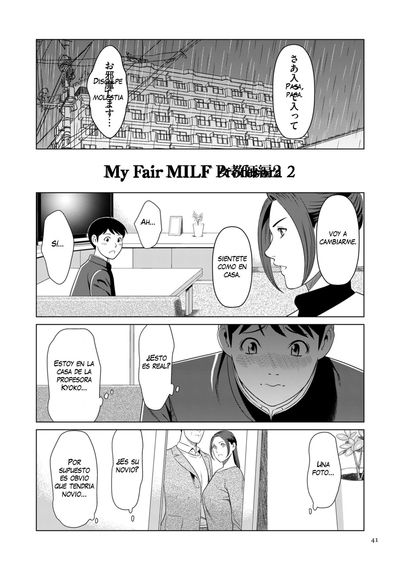 [Takasugi Kou] My Fair MILF Cap. 1-2 [Spanish] [K-le Traducciones] [Digital] numero di immagine  36