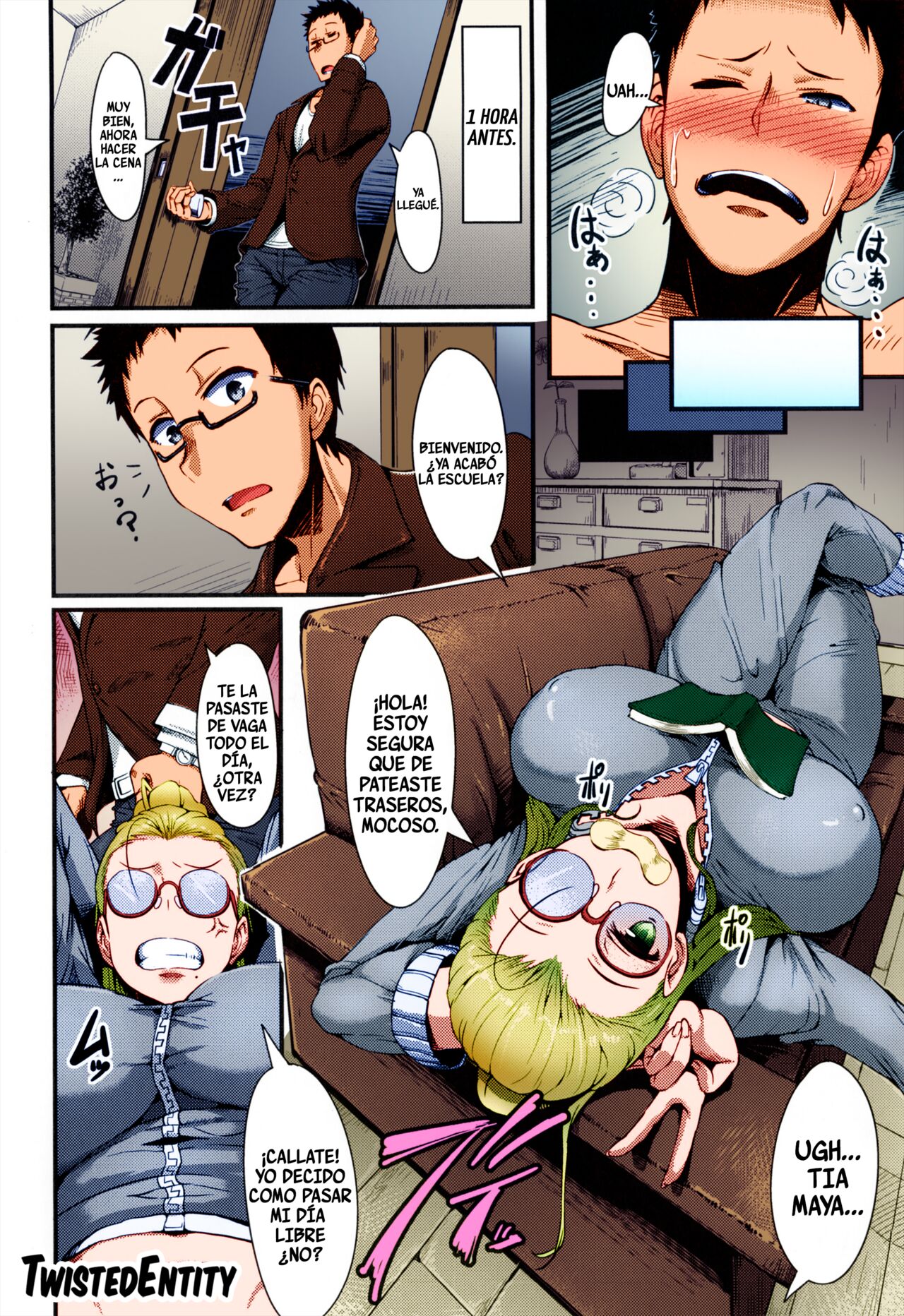 [Uo Denim] Get O~Ver~ (Bitch Stream) [Spanish] [Colorized] [TwistedEntity] numero di immagine  2