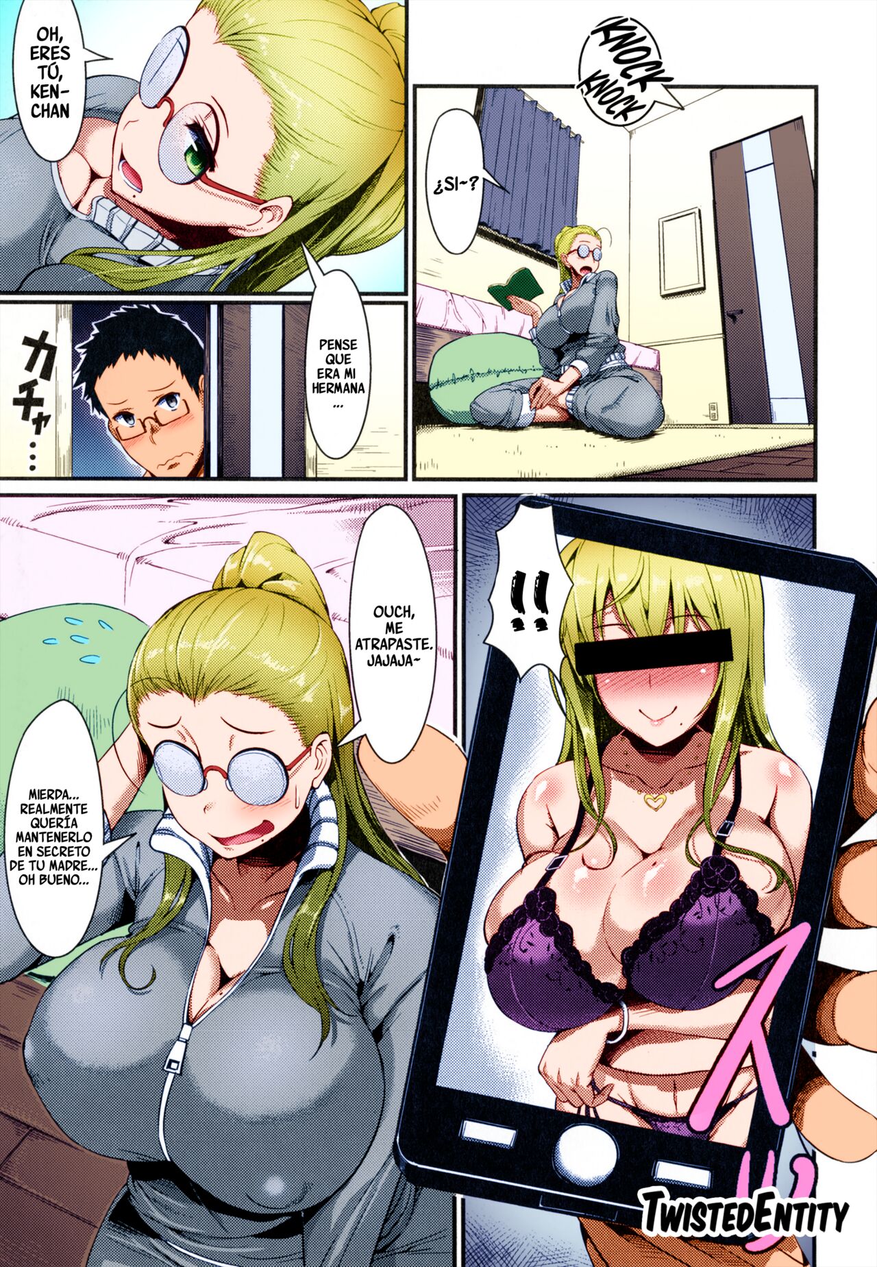 [Uo Denim] Get O~Ver~ (Bitch Stream) [Spanish] [Colorized] [TwistedEntity] numero di immagine  5