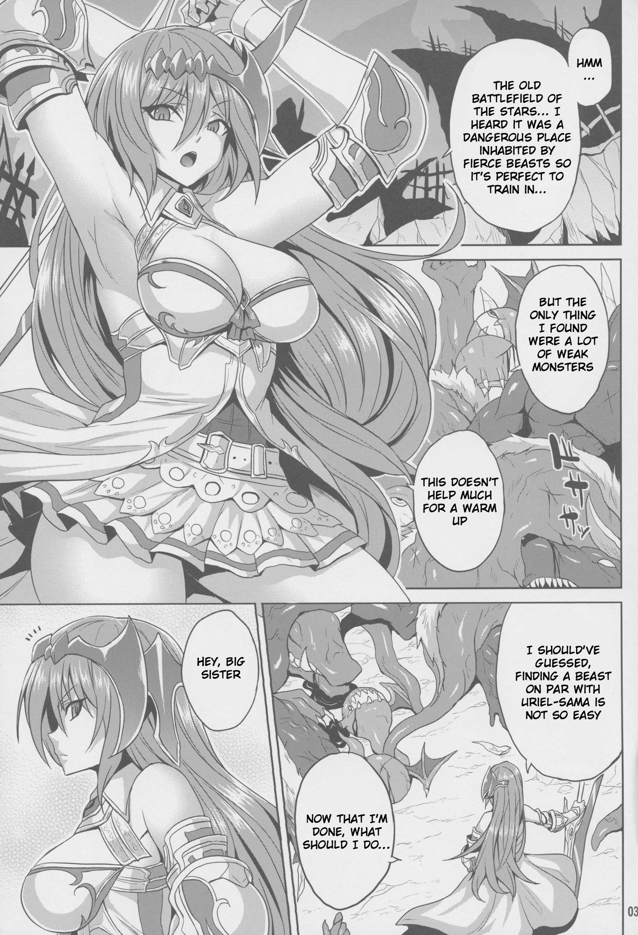 (C96) [Nounai Ekijiru (Somejima)] Kosenjou no Haibokusha (Granblue Fantasy) [English] [Raknnkarscans] numero di immagine  2