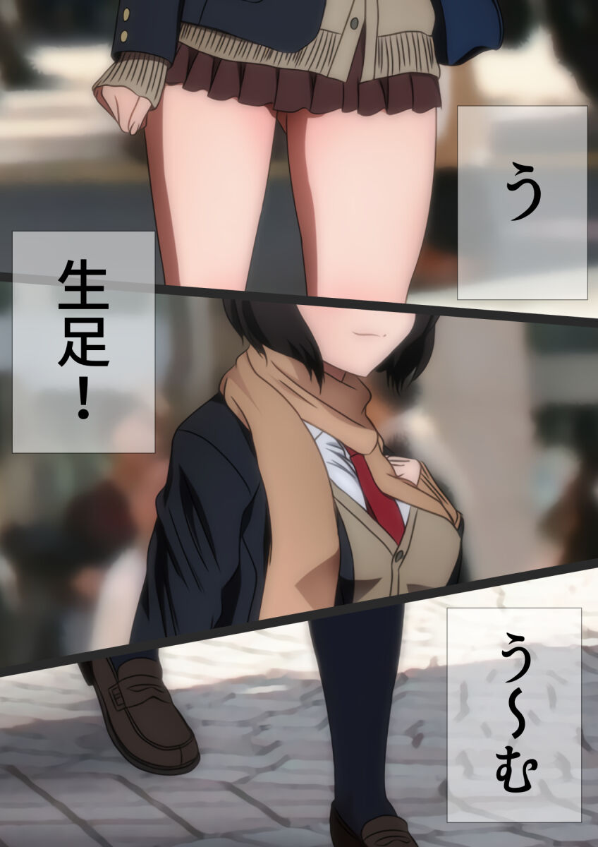 [宿借り源八郎] 冬の生足。漫画演出版 98eme image