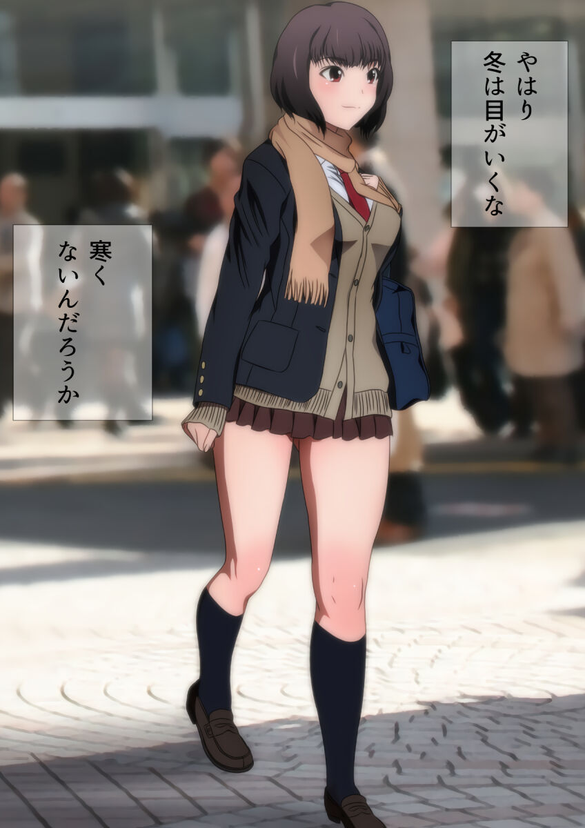 [宿借り源八郎] 冬の生足。漫画演出版 99eme image