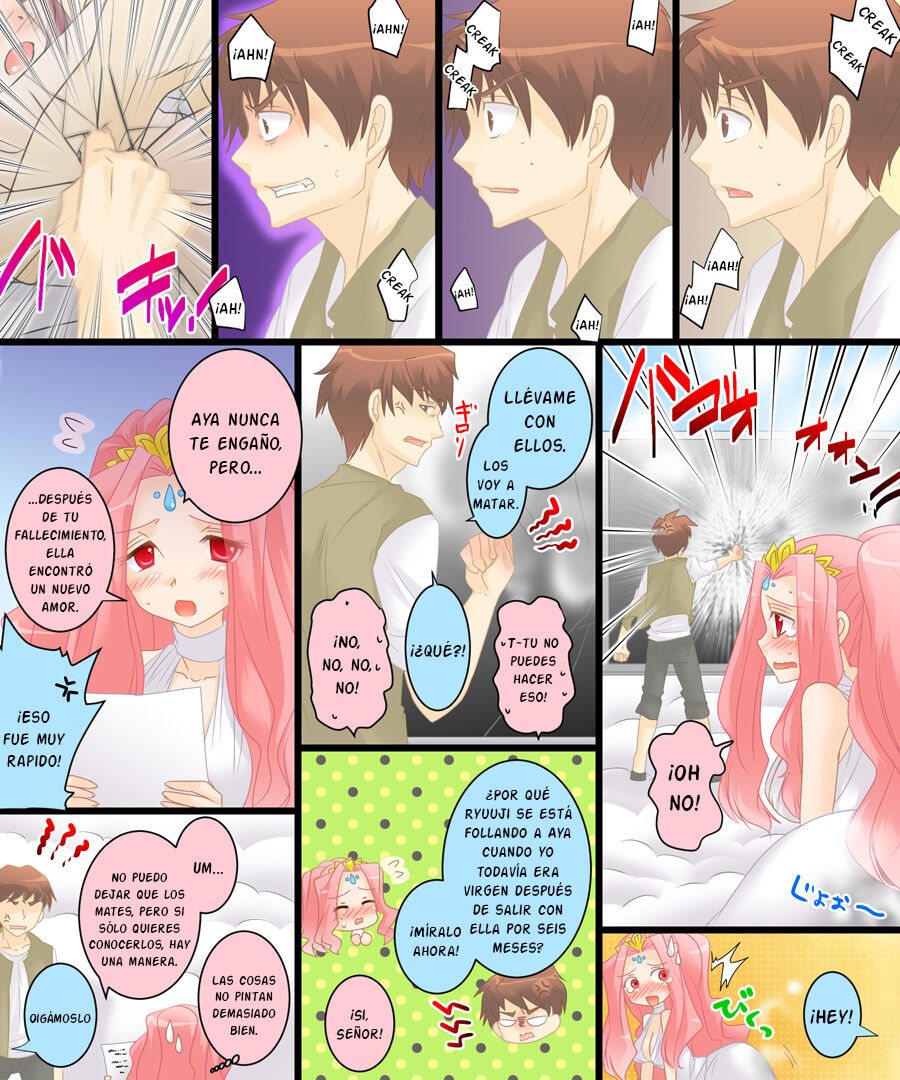 [Amuai Okashi Seisakusho (Matsuzono)] Seiten Gasshin Netorarena [Spanish] [Ayanokoji el pelao] 画像番号 6