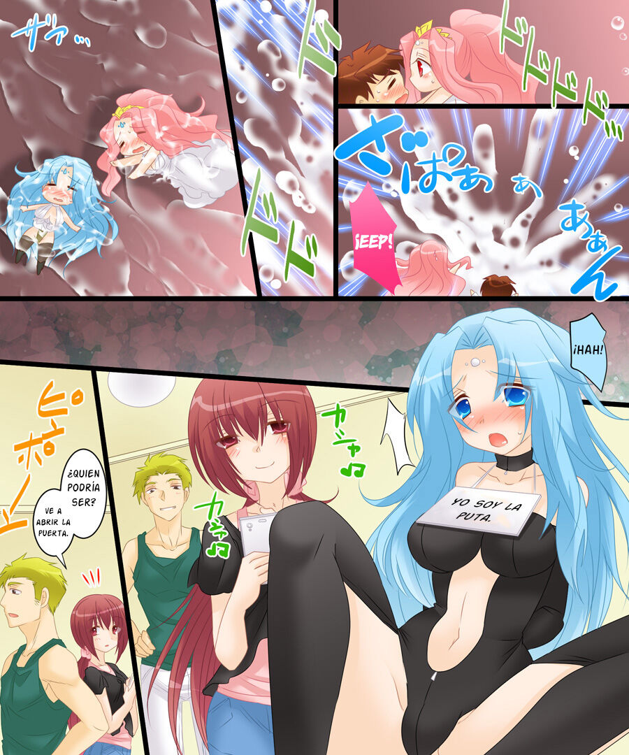 [Amuai Okashi Seisakusho (Matsuzono)] Seiten Gasshin Netorarena [Spanish] [Ayanokoji el pelao] 画像番号 25