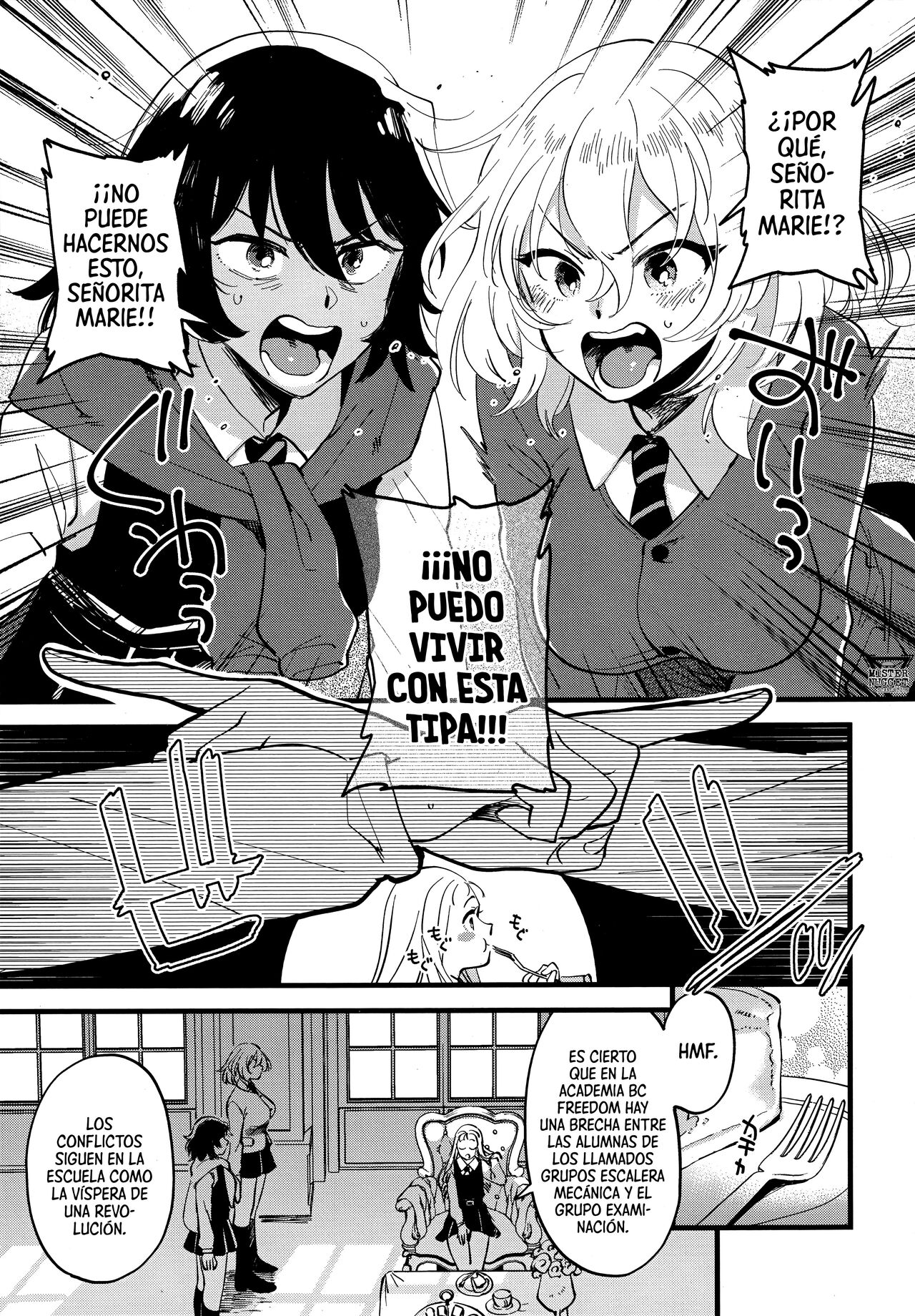 (C96) [Sonotaozey (Yukataro)] AnOshi, Nakayoku! (Girls und Panzer) [Spanish] [Mister Nugget] numero di immagine  2