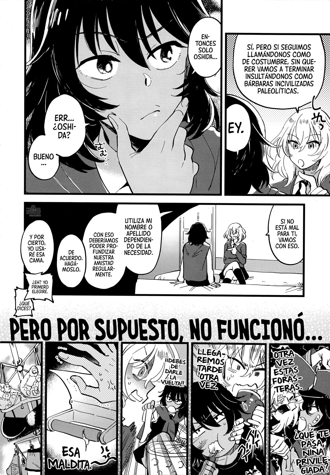 (C96) [Sonotaozey (Yukataro)] AnOshi, Nakayoku! (Girls und Panzer) [Spanish] [Mister Nugget] numero di immagine  5
