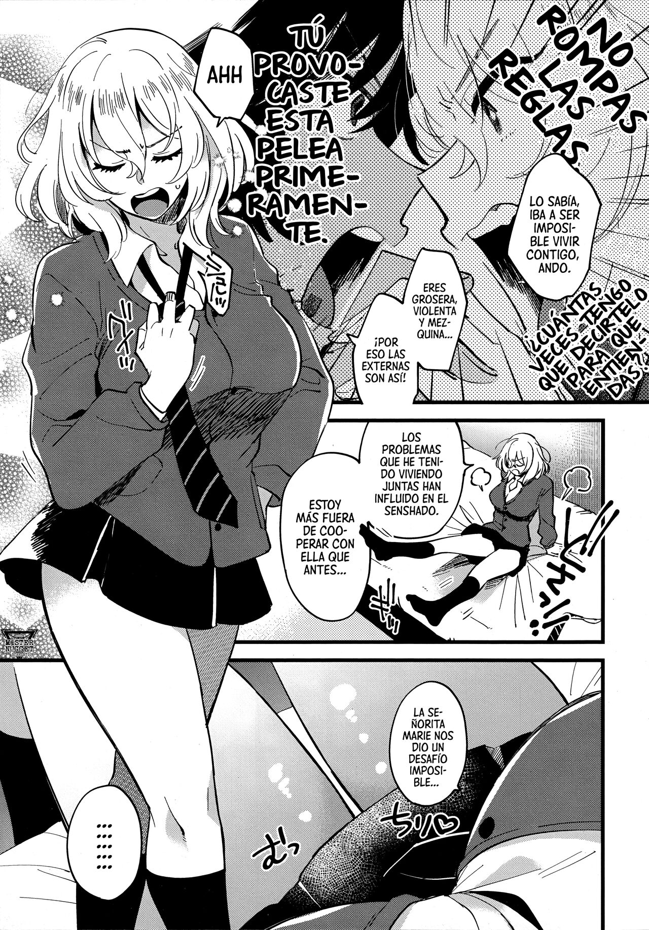 (C96) [Sonotaozey (Yukataro)] AnOshi, Nakayoku! (Girls und Panzer) [Spanish] [Mister Nugget] numero di immagine  6