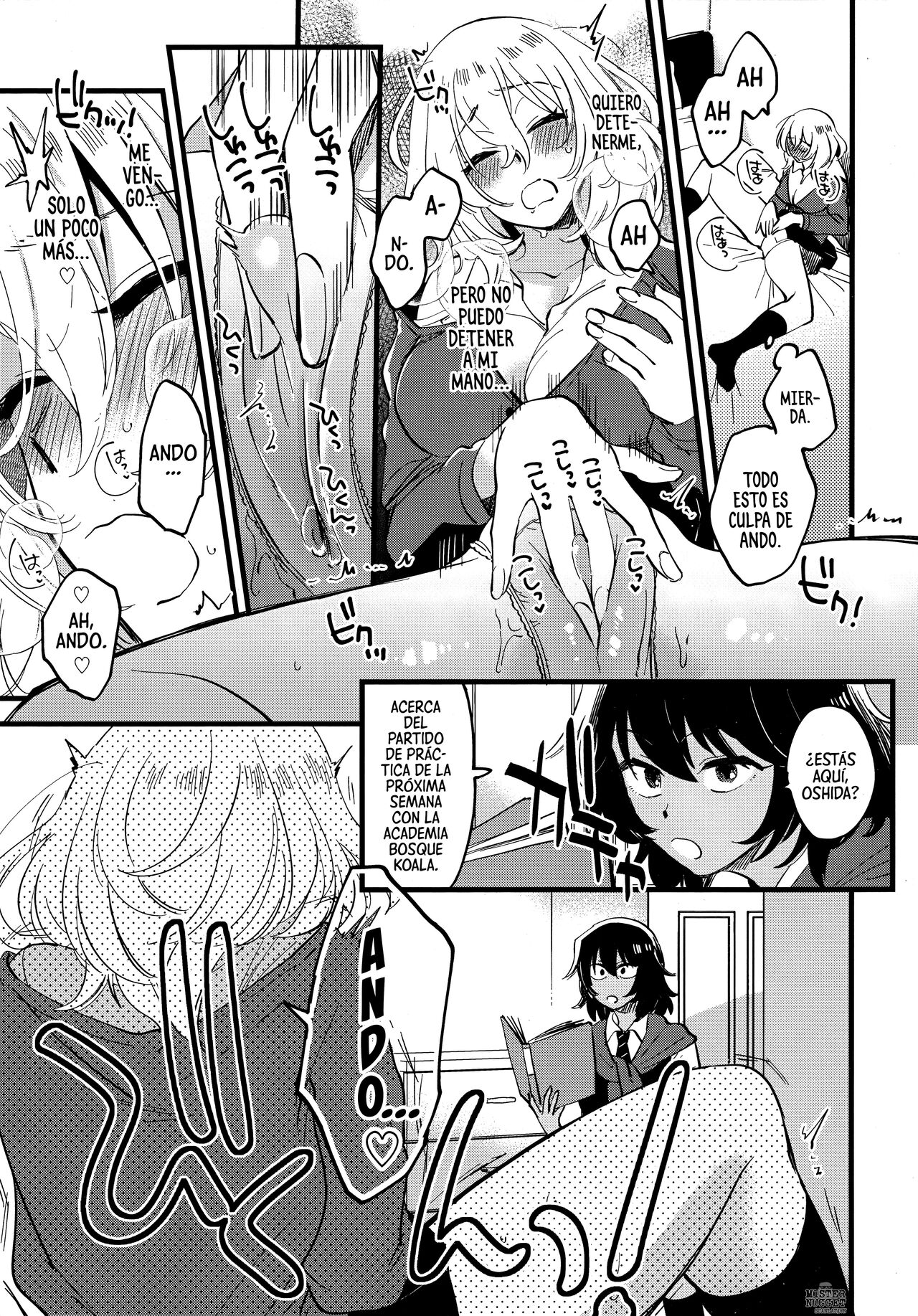 (C96) [Sonotaozey (Yukataro)] AnOshi, Nakayoku! (Girls und Panzer) [Spanish] [Mister Nugget] numero di immagine  8