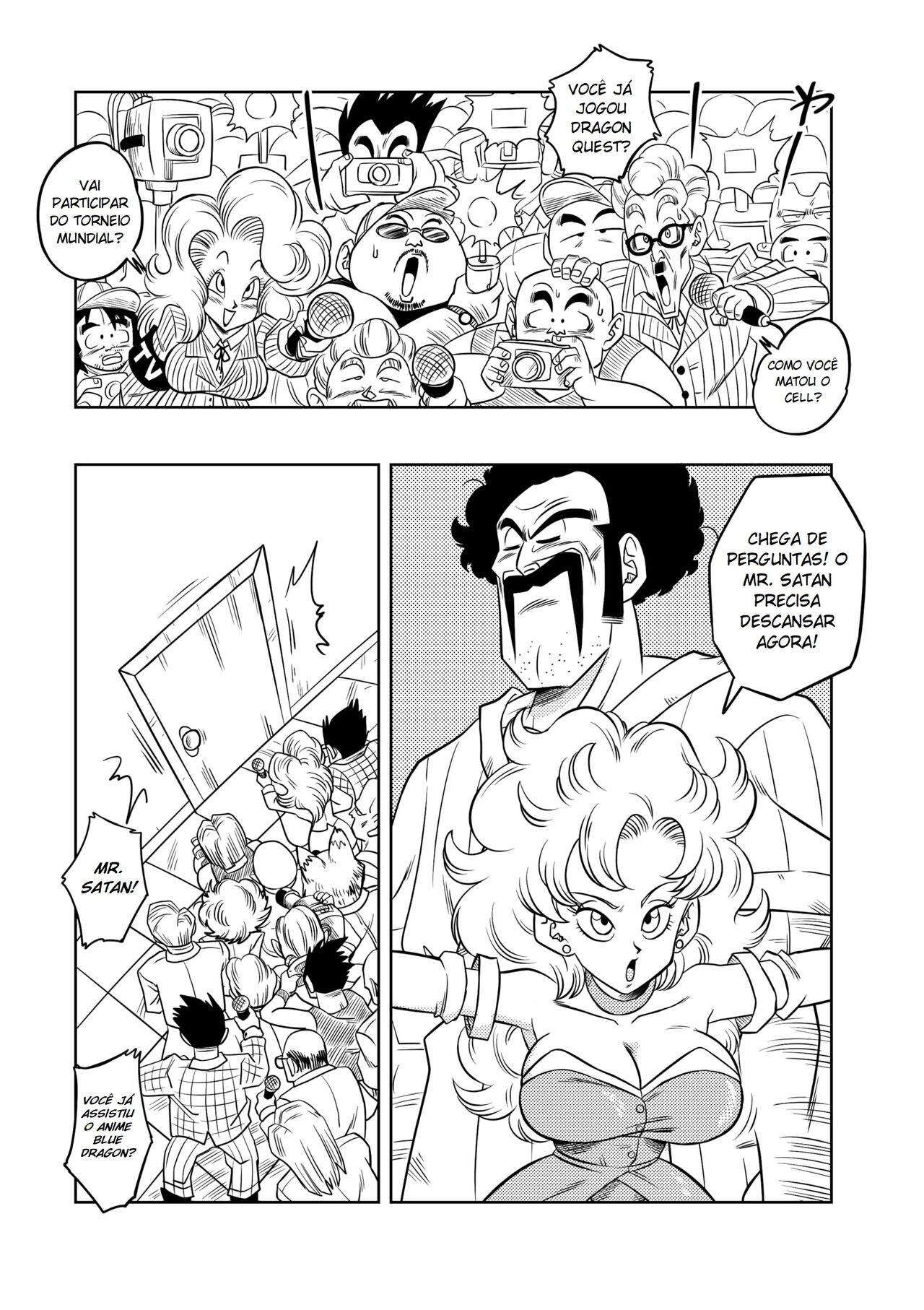 Dragon Ball - O Treinamento Secreto do Mr. Satan Bildnummer 2