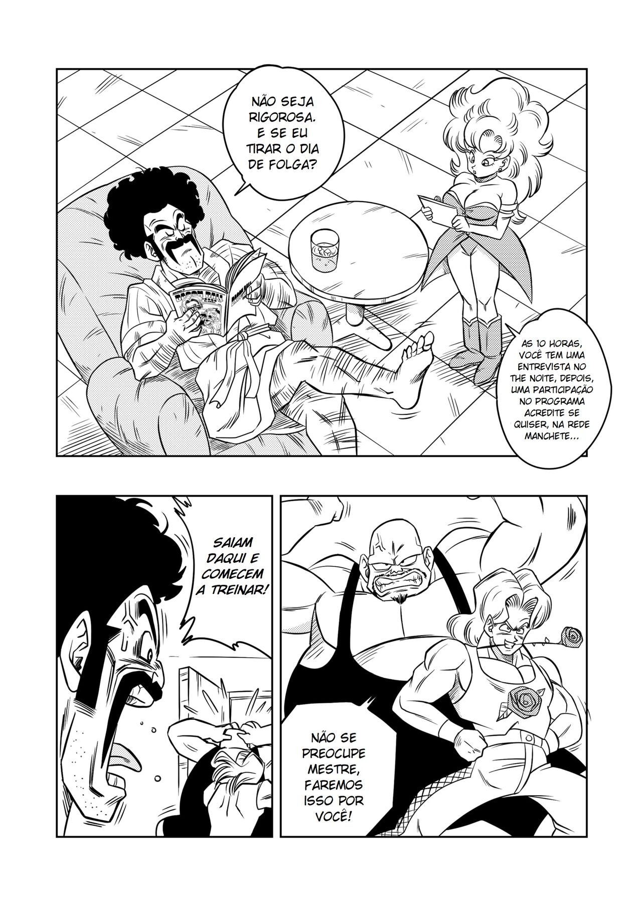 Dragon Ball - O Treinamento Secreto do Mr. Satan Bildnummer 3