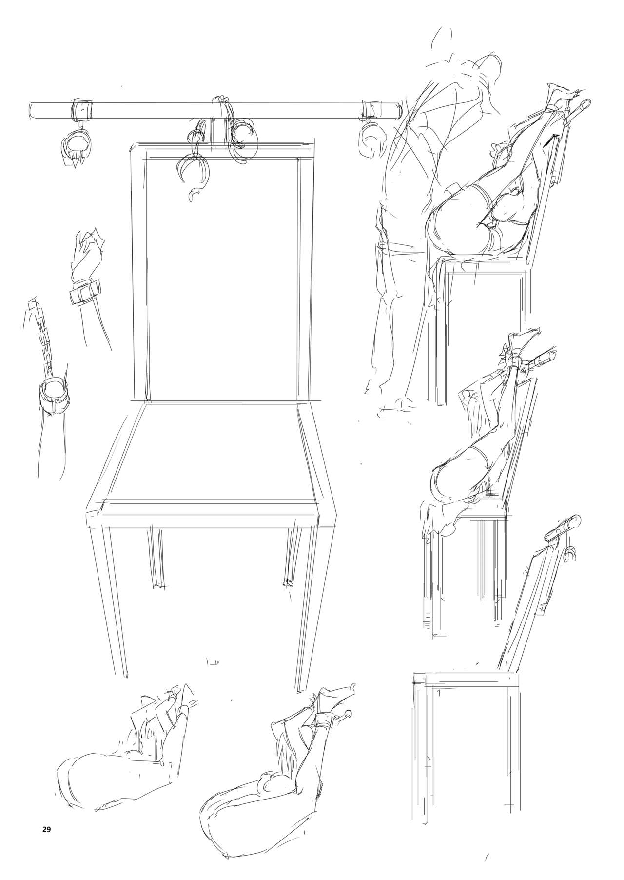 [Kyockchokyock (Kyockcho)] Maid Kyouiku. 6 -Botsuraku Kizoku Rurikawa Tsubaki- [Chinese] [Digital] image number 28