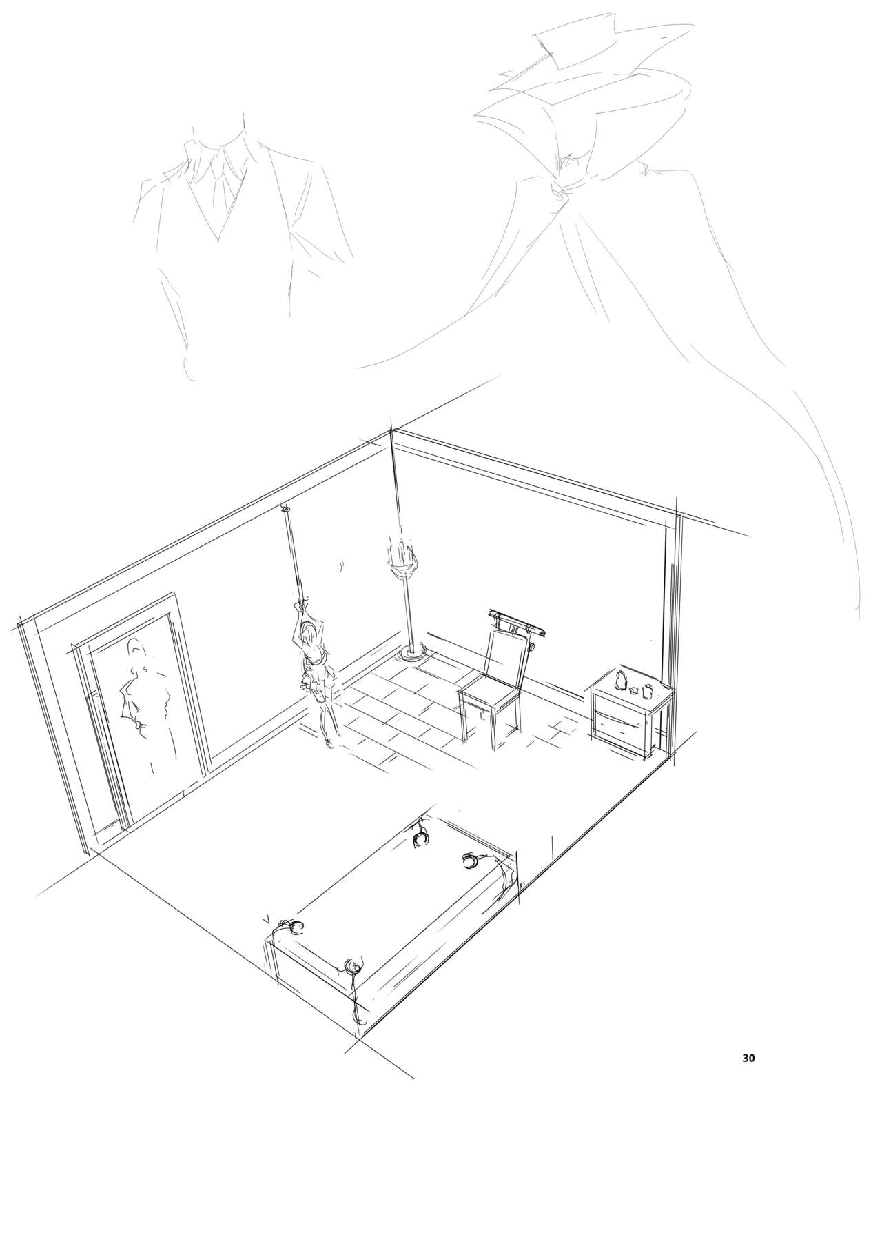 [Kyockchokyock (Kyockcho)] Maid Kyouiku. 6 -Botsuraku Kizoku Rurikawa Tsubaki- [Chinese] [Digital] image number 29