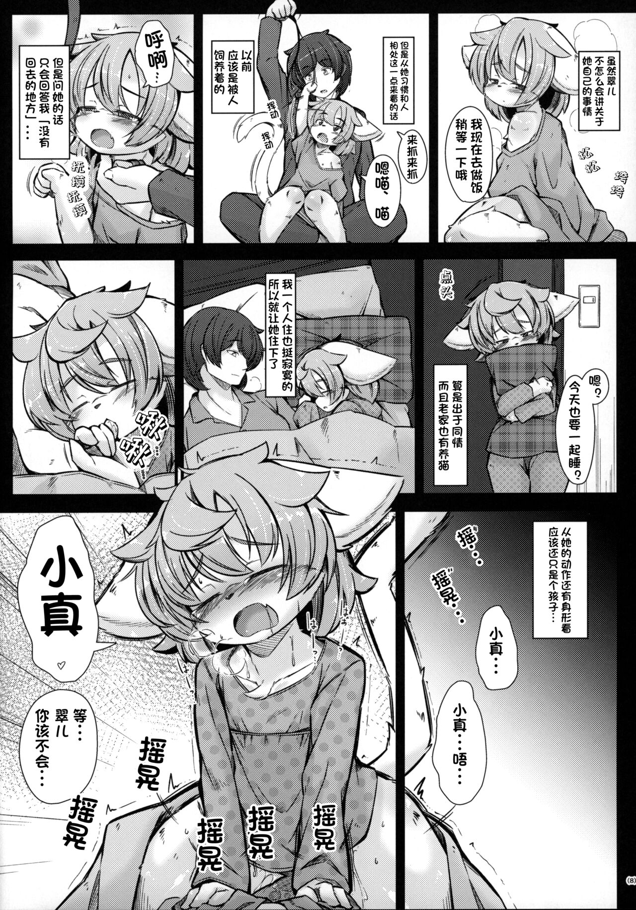 (C92) [Nyawatesou (Yukiharu)] Kemoi Vol. 15 [Chinese] [单推福瑞x真不可视汉化组] numero di immagine  7