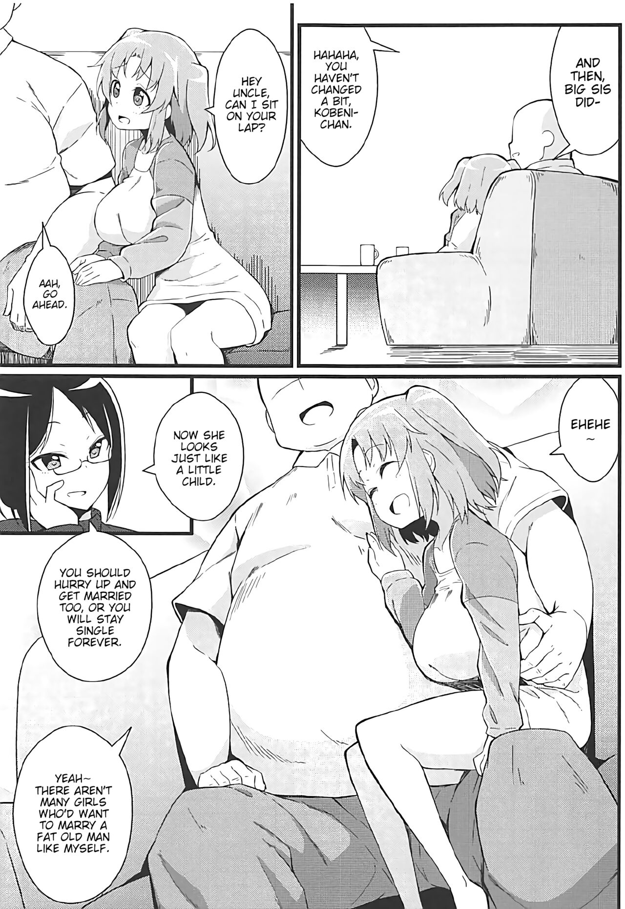 (C92) [Toudori no Su (Toudori)] Kobeni to Oji-chan | Kobeni And Uncle (Mikakunin de Shinkoukei) [English] [Poranya] image number 4