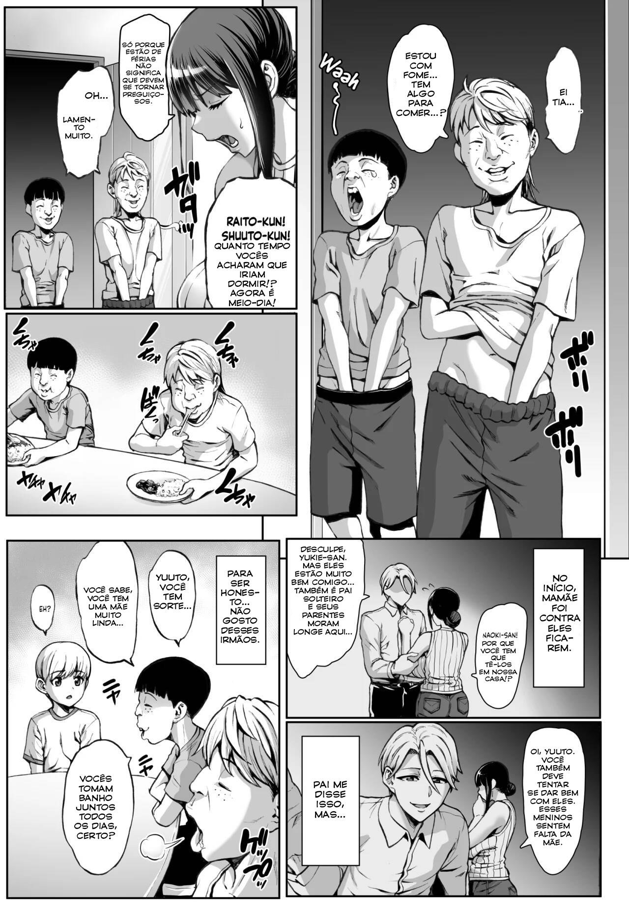 [Aodouhu (Neromashin)] Omae no Kaa-chan Ikutoki no Kao Sugee Busu da zo w + C102 Omake Honpen Sonogo [Portuguese-BR] [Bakai.org] 画像番号 3