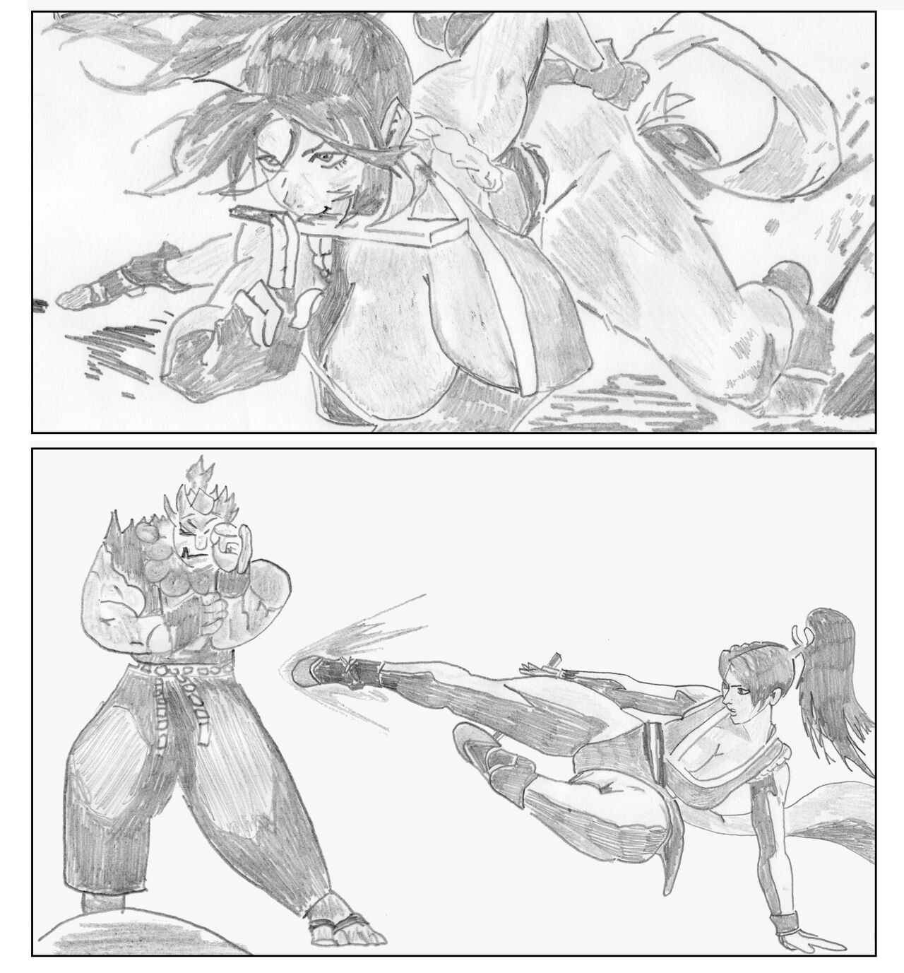 [Kombat] Capcom vs. SNK 2 - Mai vs. Gouki (Ongoing) numero di immagine  3
