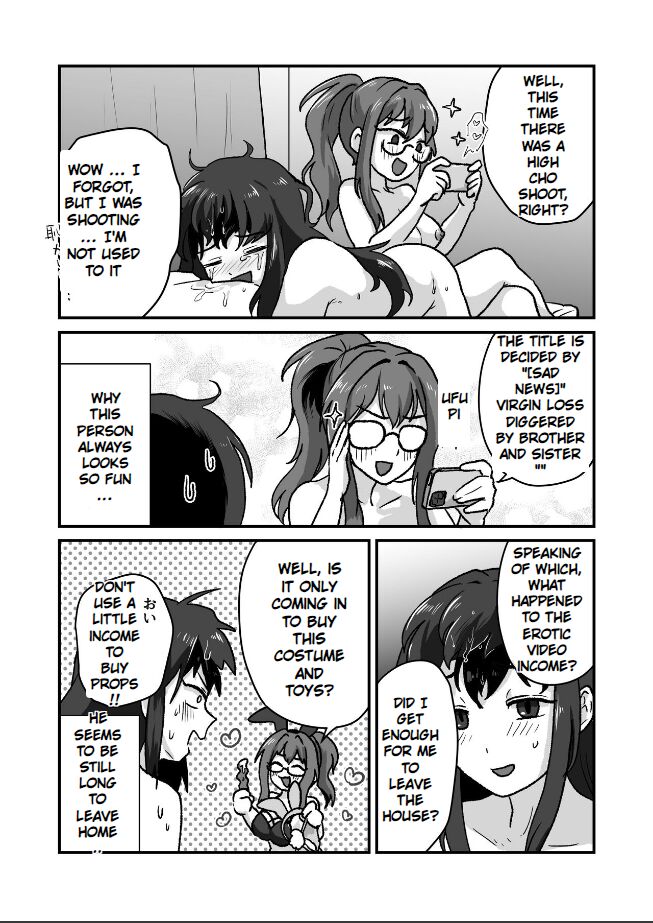 [Otokonoko de Asobou (Yuuki Konefu)] "Hihou" Josou Otouto, Ane ni Horareta Ageku...Doutei Soushitsu Shiofuki | "Sad news" Breeding younger brother and older sister end up being penetrated, identification loss, squirting [English] image number 26