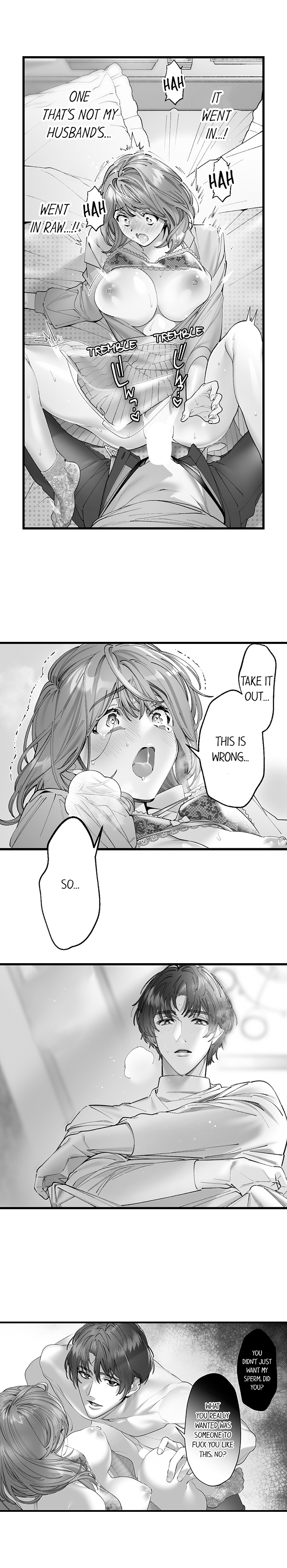 [Nichi Ryū / Hikaru]  Nama no Seishi Teikyou Nante Kiitenai…- Otto no Oshiego ni Kaihatsu Sareru Moteamashita Karada 1-3 | Impregnate Me 'Cause My Husband Can't [Chapter 01-03] [English] [Ongoing] image number 24