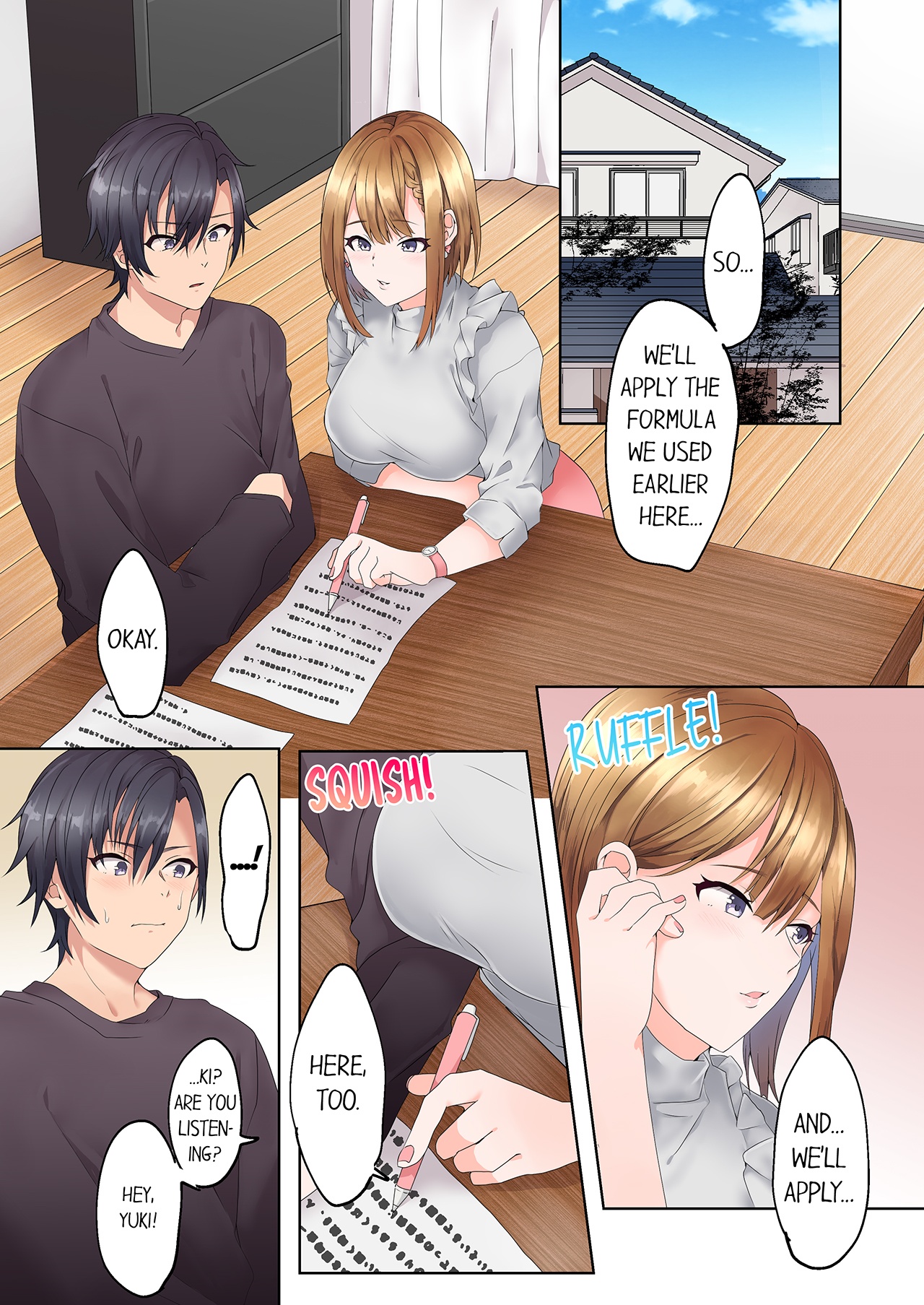 [Himino] Katei Kyoushi no Yuuwaku Sex "Gomu... Nakunaru made Tsukaou ne" 1 | My Private Tutor's Tempting Sex - "Let's Do It To Our Hearts' Content Until We Run Out Of Condoms" 1 [English] image number 3