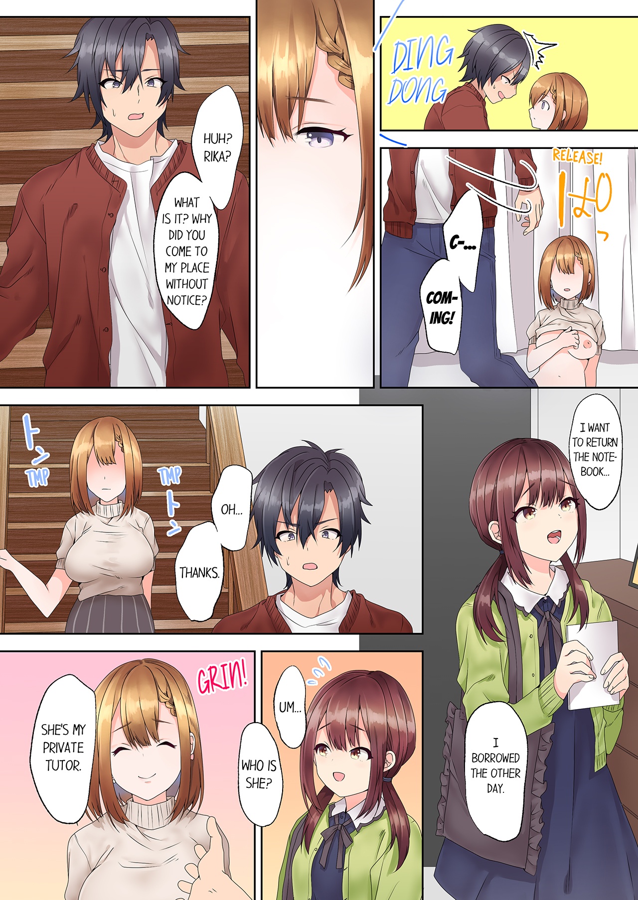 [Himino] Katei Kyoushi no Yuuwaku Sex "Gomu... Nakunaru made Tsukaou ne" 1 | My Private Tutor's Tempting Sex - "Let's Do It To Our Hearts' Content Until We Run Out Of Condoms" 1 [English] image number 18