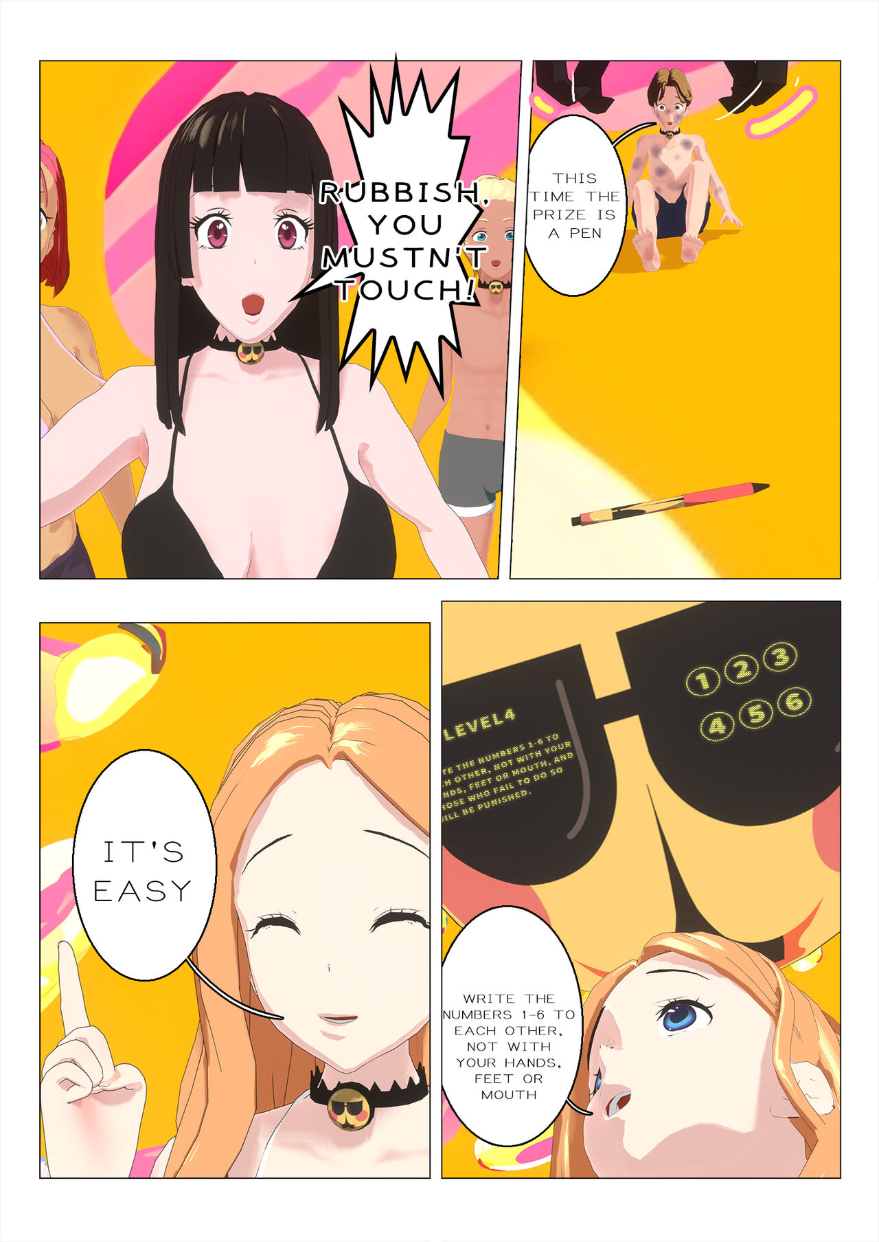 Sex Game Level 4-1 [OC] (English)[Dlsite: 性遊戯Sex Game ] image number 7