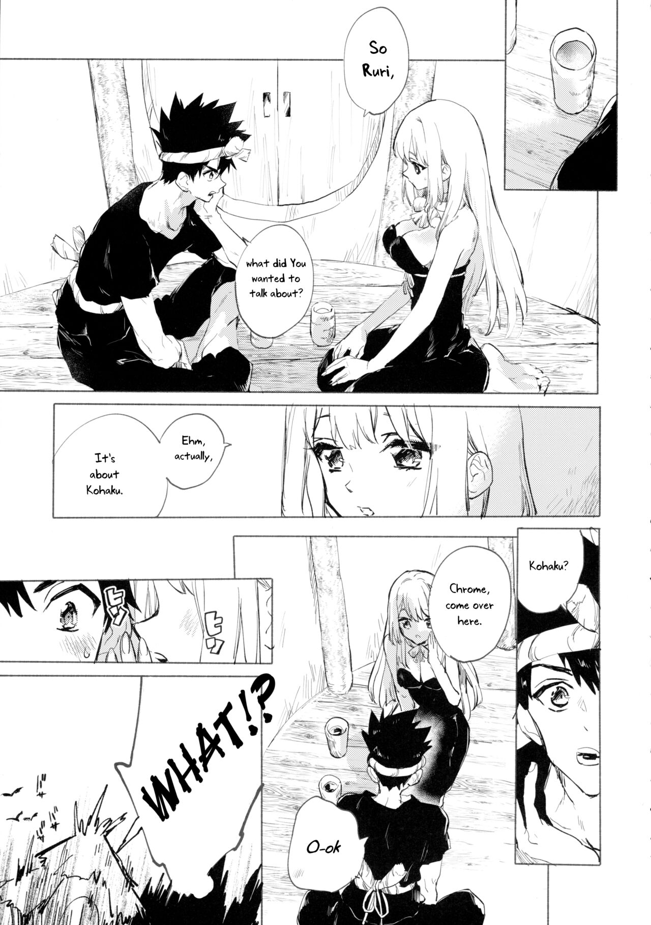 (The ROCK 2) [tcnc (Serizawa Nae)] Sekki Sekai de Mabushii Natsu (Dr. STONE) [English] [Uncle Bane] image number 2