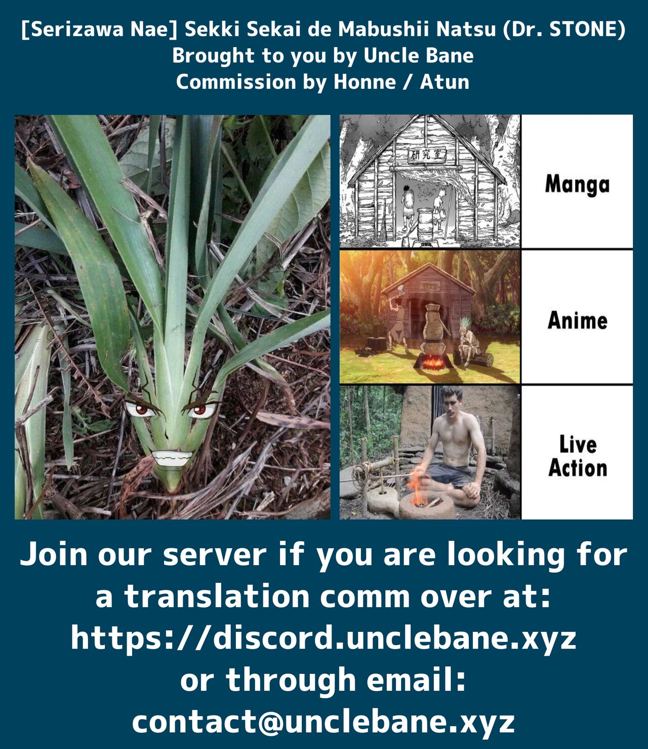 (The ROCK 2) [tcnc (Serizawa Nae)] Sekki Sekai de Mabushii Natsu (Dr. STONE) [English] [Uncle Bane] image number 34