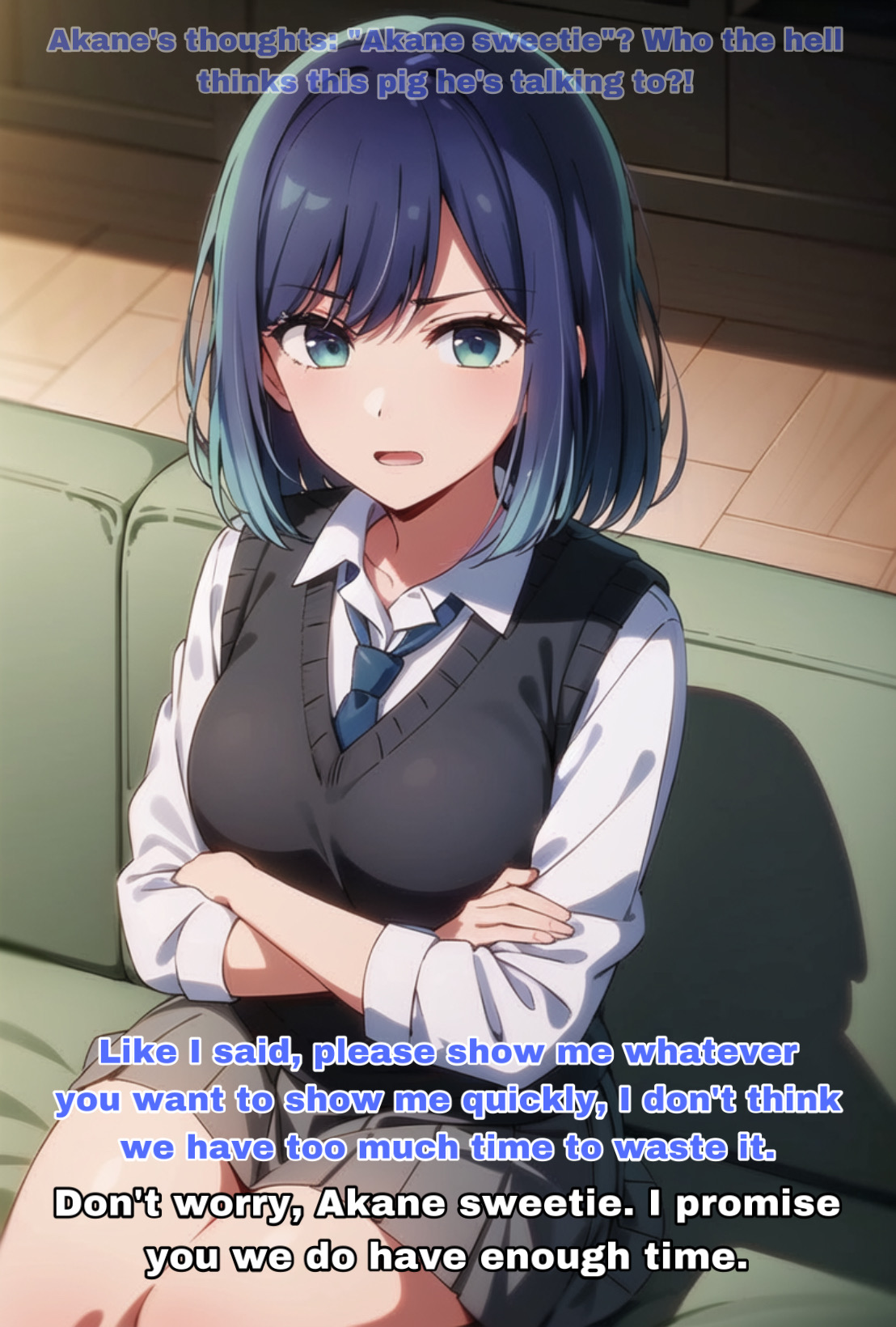 Akane Kurokawa ~Netorare~ NTR Rape - Oshi no Ko [@IdeAnka2024_326] [English] 画像番号 9