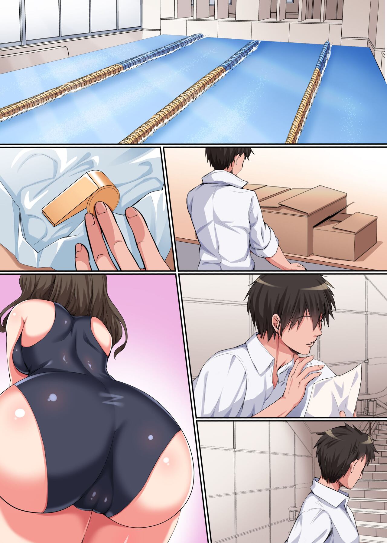 水着美少女たちと催○ハメハメとれーにんぐっ!操りホイッスルでスクール女子たちを全員食い放題(RJ365443) 图片编号 19