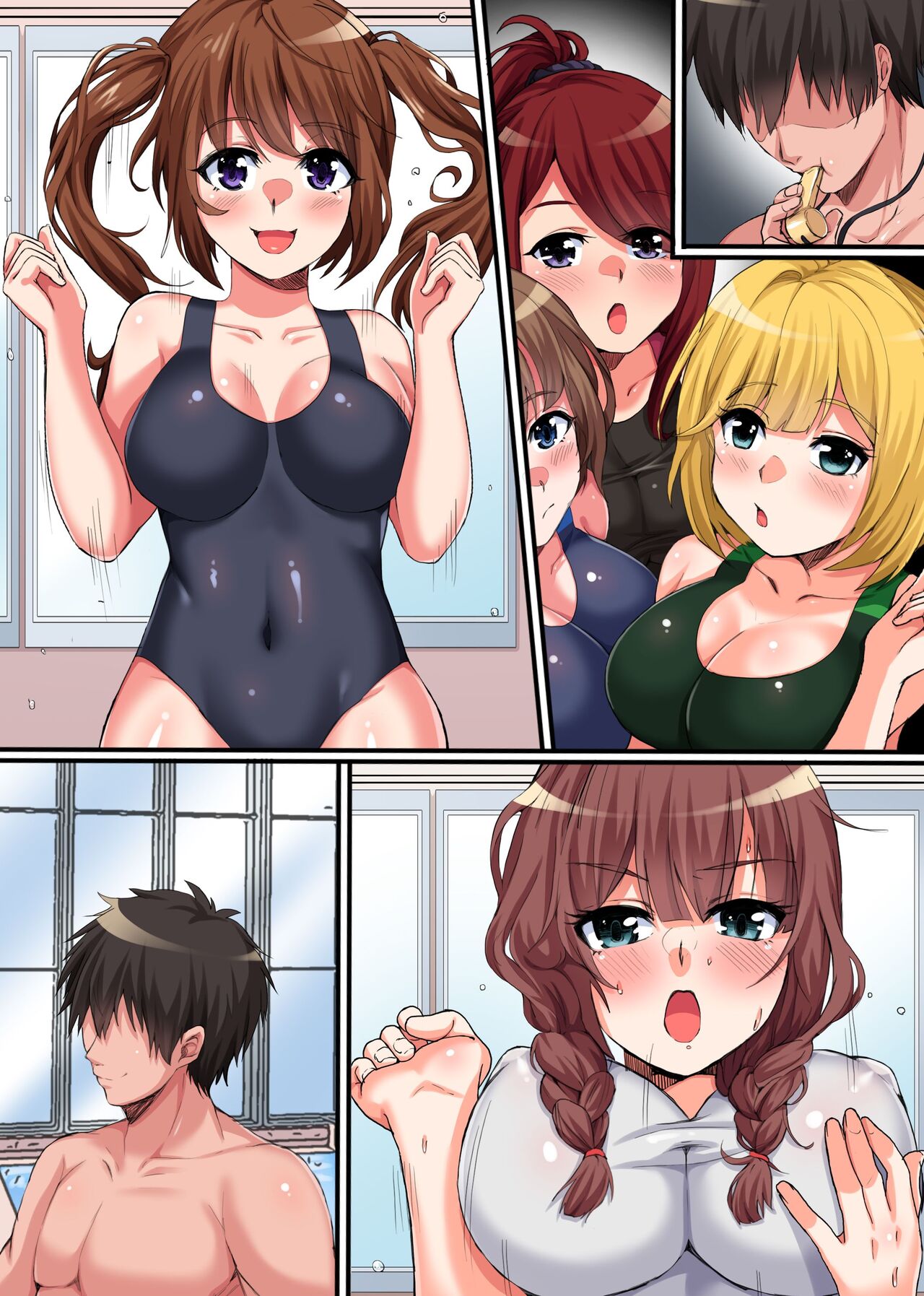 水着美少女たちと催○ハメハメとれーにんぐっ!操りホイッスルでスクール女子たちを全員食い放題(RJ365443) 图片编号 20