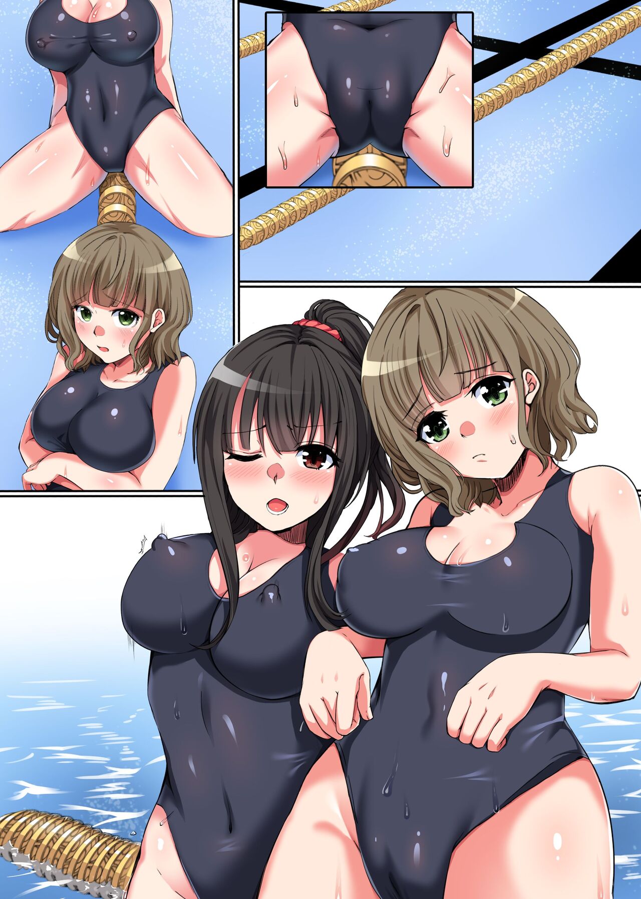 水着美少女たちと催○ハメハメとれーにんぐっ!操りホイッスルでスクール女子たちを全員食い放題(RJ365443) 图片编号 23