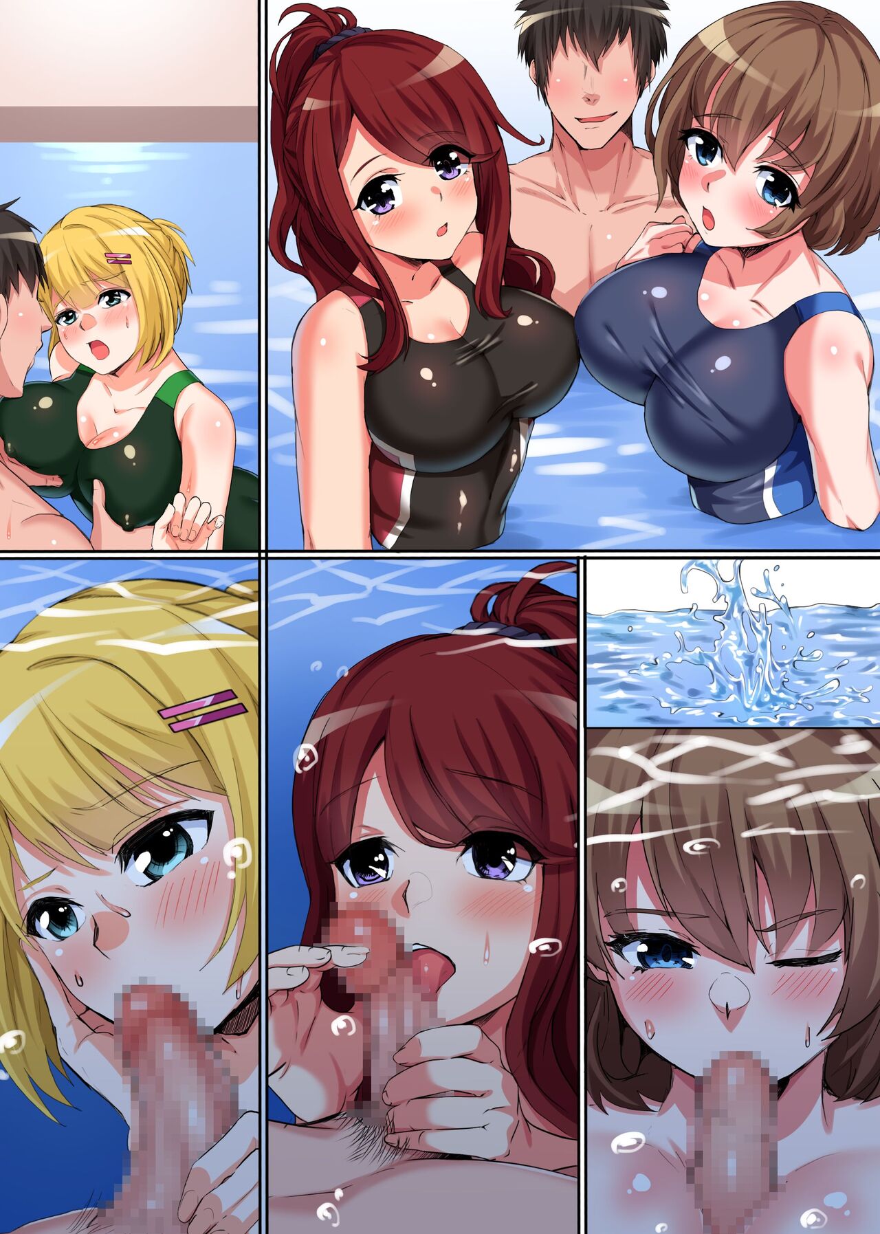 水着美少女たちと催○ハメハメとれーにんぐっ!操りホイッスルでスクール女子たちを全員食い放題(RJ365443) 图片编号 25