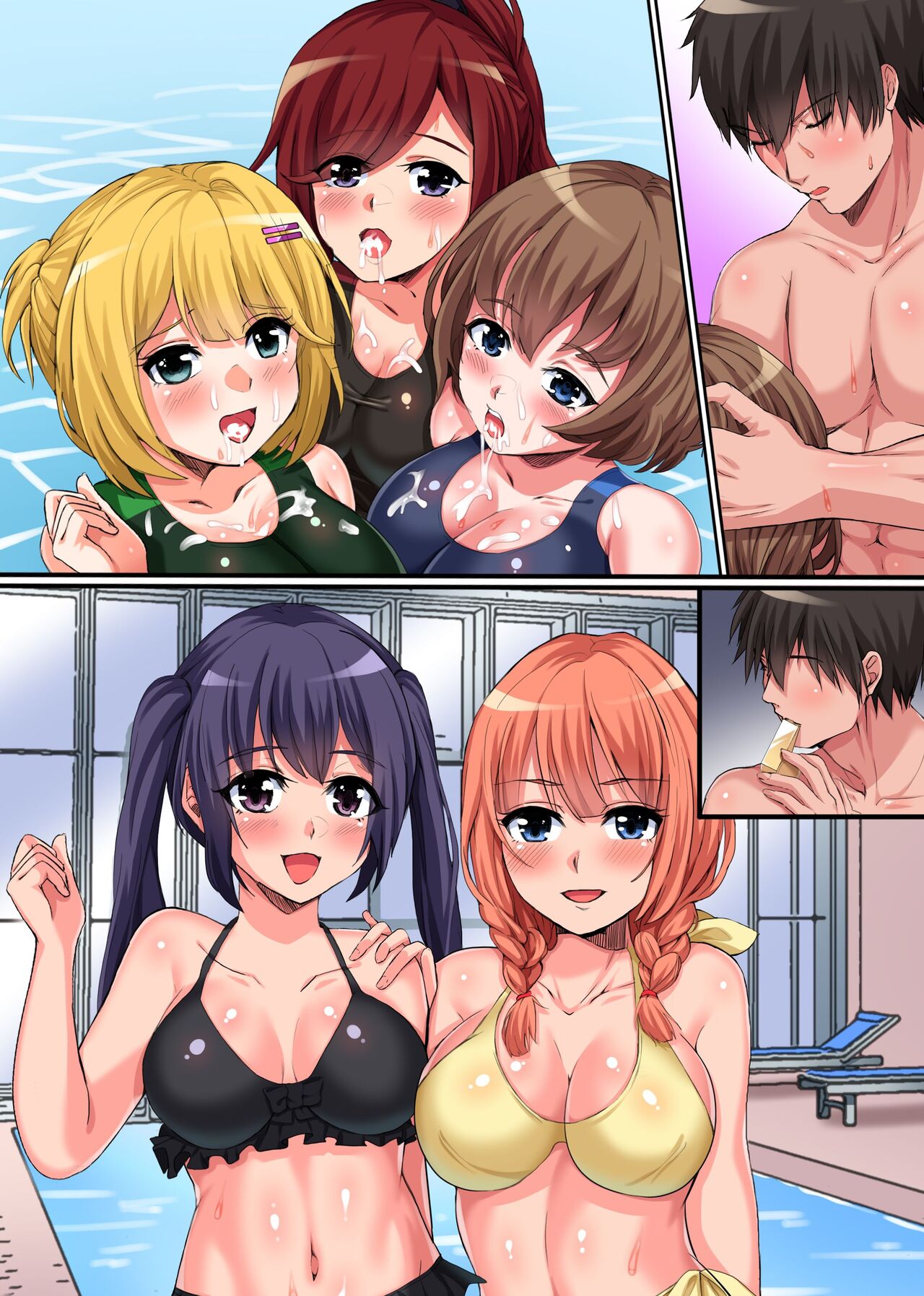 水着美少女たちと催○ハメハメとれーにんぐっ!操りホイッスルでスクール女子たちを全員食い放題(RJ365443) 图片编号 28