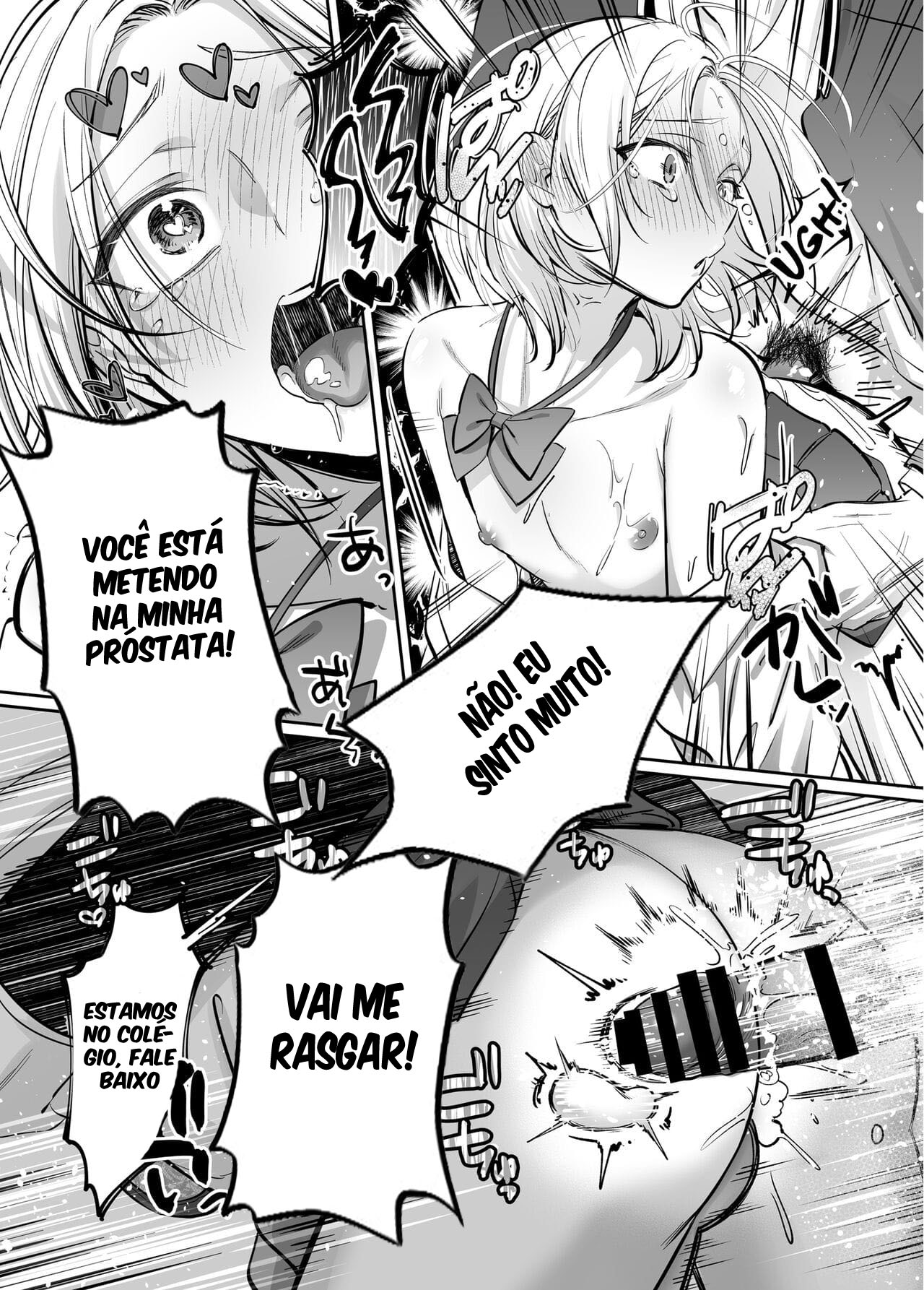 [NUH (Morino Bambi)] Shoshinsha Josou Danshi ni Osowarete Mita!? [Portuguese-BR] imagen número 36