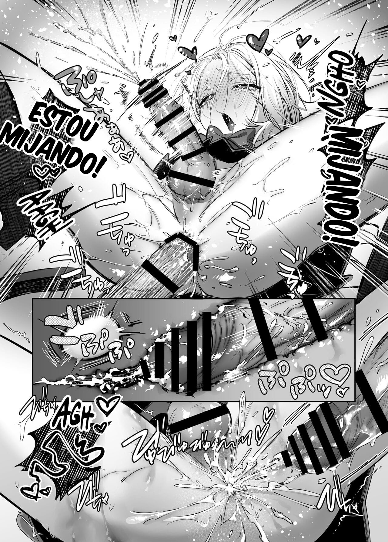 [NUH (Morino Bambi)] Shoshinsha Josou Danshi ni Osowarete Mita!? [Portuguese-BR] numero di immagine  42