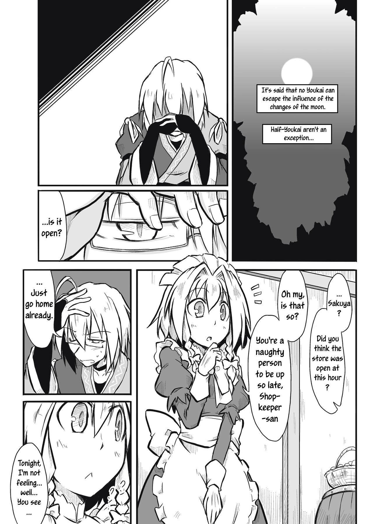 [Futa] Maid x Tenshu (Touhou Project) [English] [Uncle Bane] image number 2