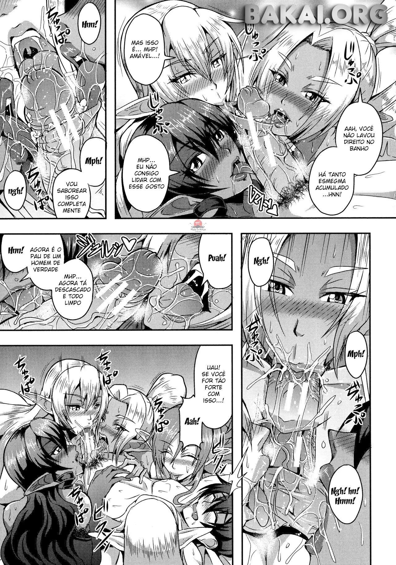 [Mifune Seijirou] Elf Harem no Mori to Kozukuri Keiyaku (Elf Harem Monogatari) [Portuguese-BR] [Bakai.org] 画像番号 16