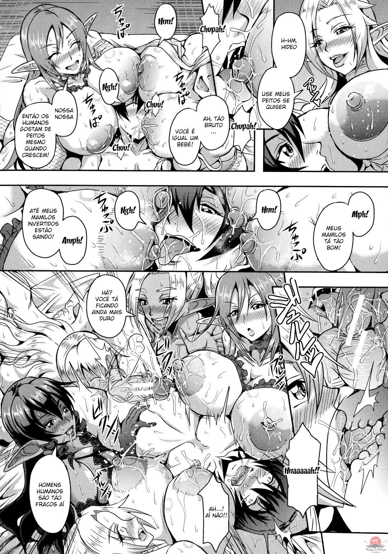 [Mifune Seijirou] Elf Harem no Mori to Kozukuri Keiyaku (Elf Harem Monogatari) [Portuguese-BR] [Bakai.org] 画像番号 17