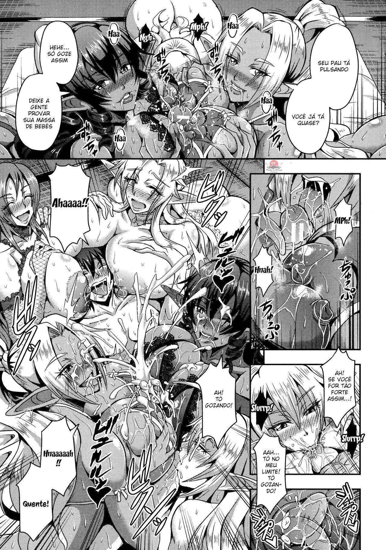 [Mifune Seijirou] Elf Harem no Mori to Kozukuri Keiyaku (Elf Harem Monogatari) [Portuguese-BR] [Bakai.org] 画像番号 18