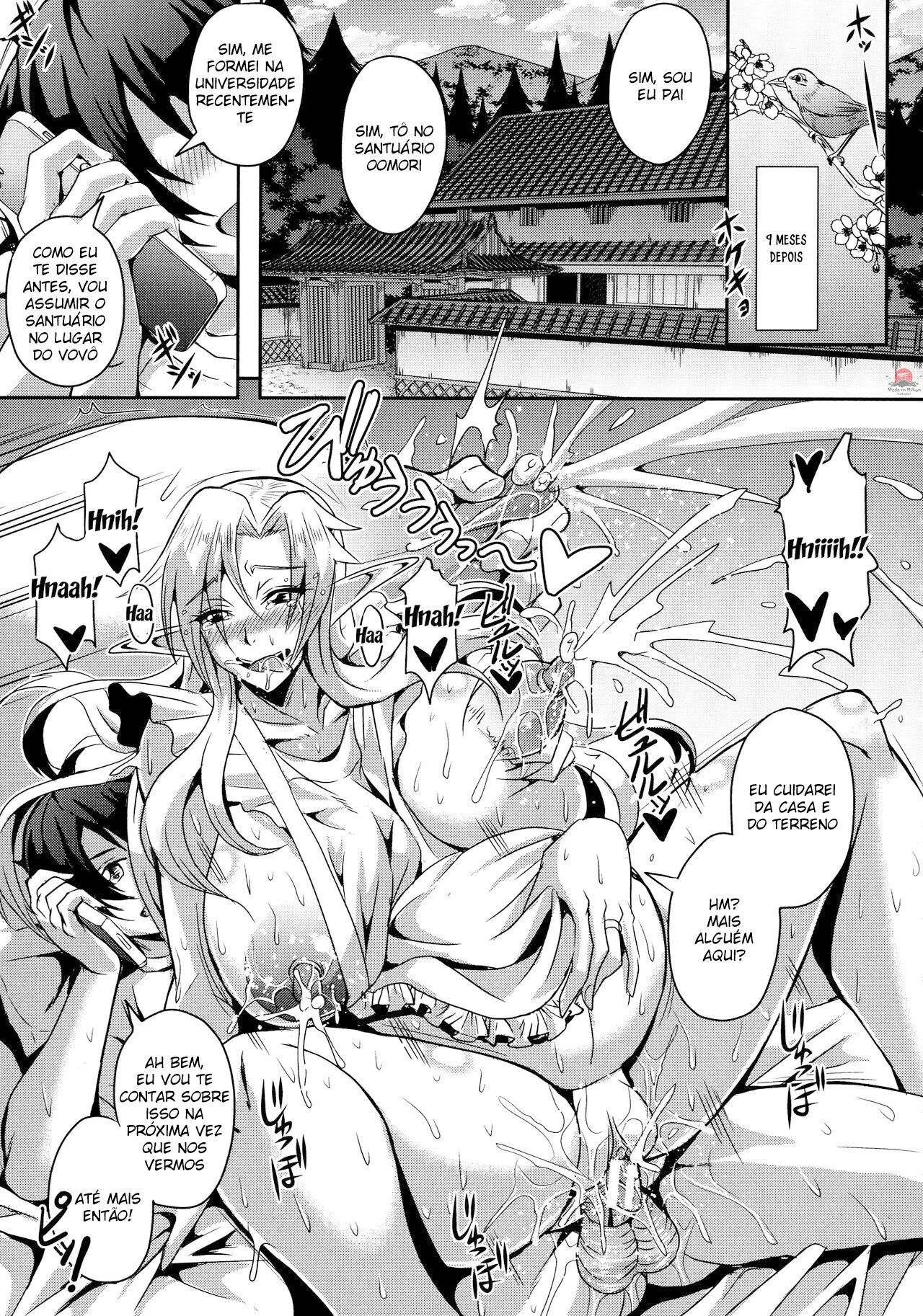 [Mifune Seijirou] Elf Harem no Mori to Kozukuri Keiyaku (Elf Harem Monogatari) [Portuguese-BR] [Bakai.org] 画像番号 37