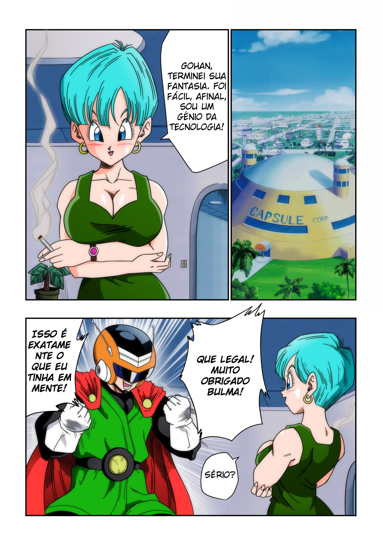 [Yamamoto (Yamamoto)] Dagon Ball - Love Triangle Z Part 3 (Dragon Ball Z) [Portuguese-BR] 2eme image
