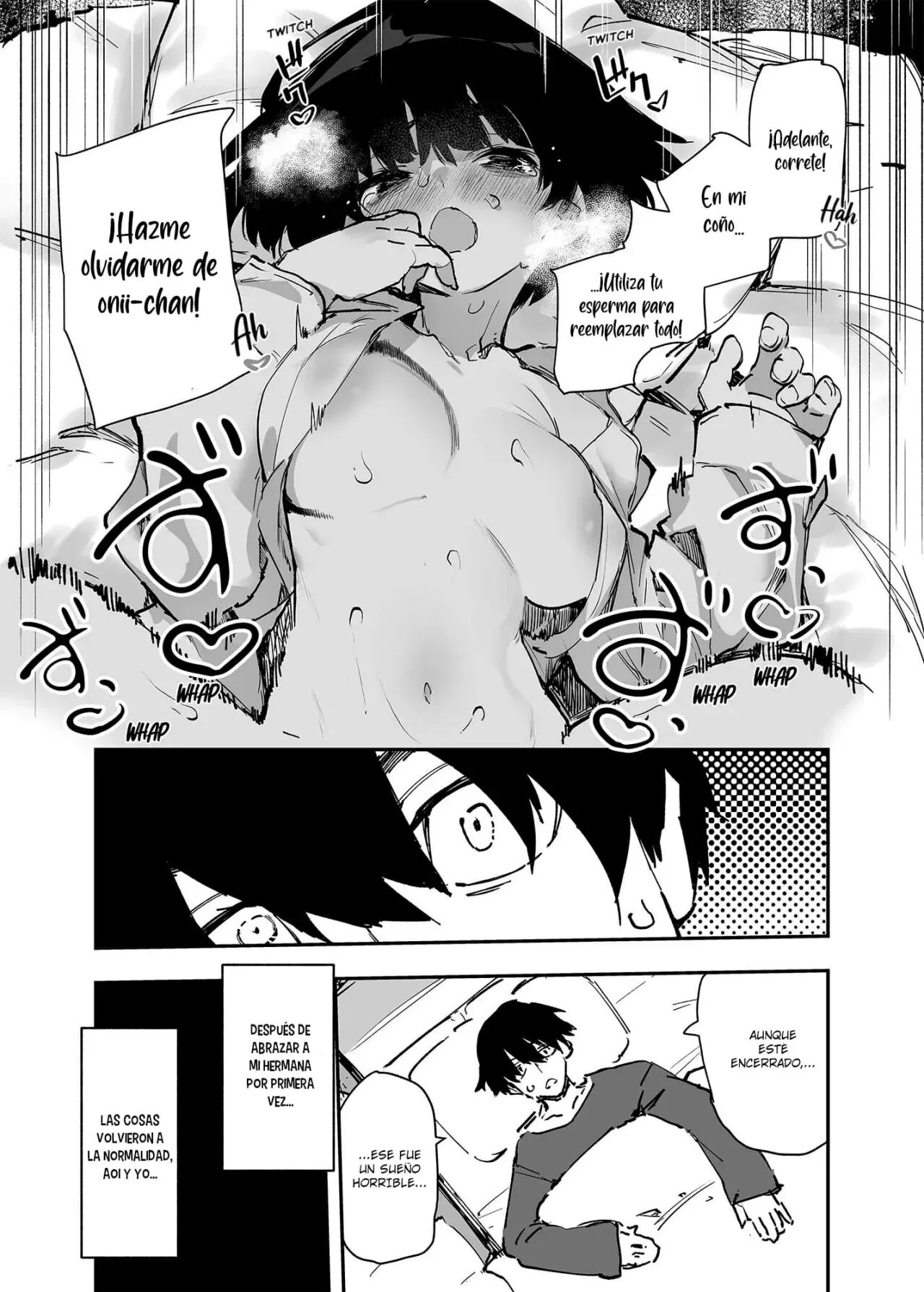 [Hyoco Road (Hyocorou)] Ichinengo, Ore no Ko o Haramu Imouto no Kiroku. 2 - This is a record of how my sister conceived my child 2 [Spanish] [Joker Translation] [Decensored] [Digital] 5eme image